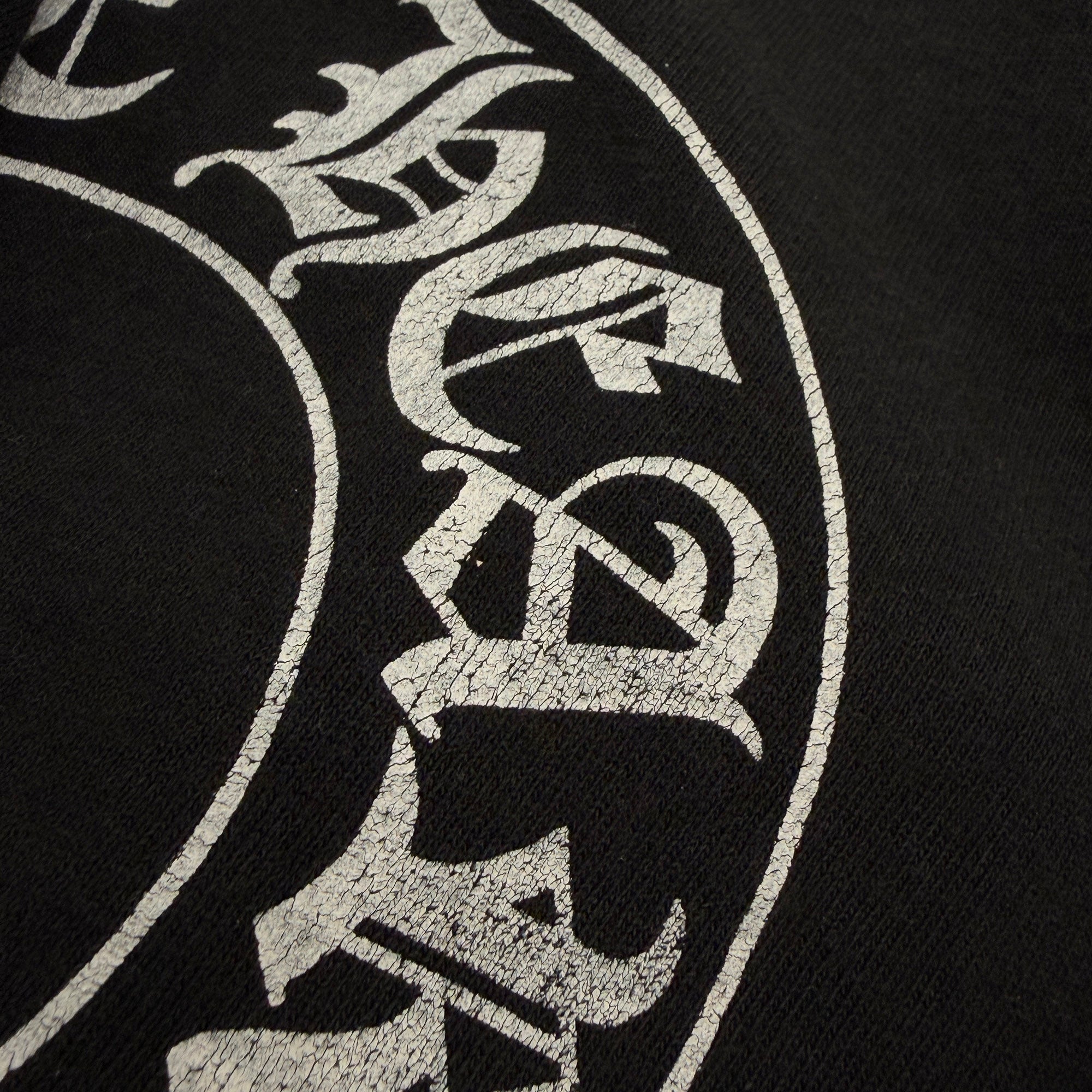 CHROME HEARTS Floral Cross Inside Horseshoe Print Long Sleeve Tee Size L クロムハーツ フローラルクロス インサイド ホースシュー プリント ロングスリーブ Tシャツ サイズL