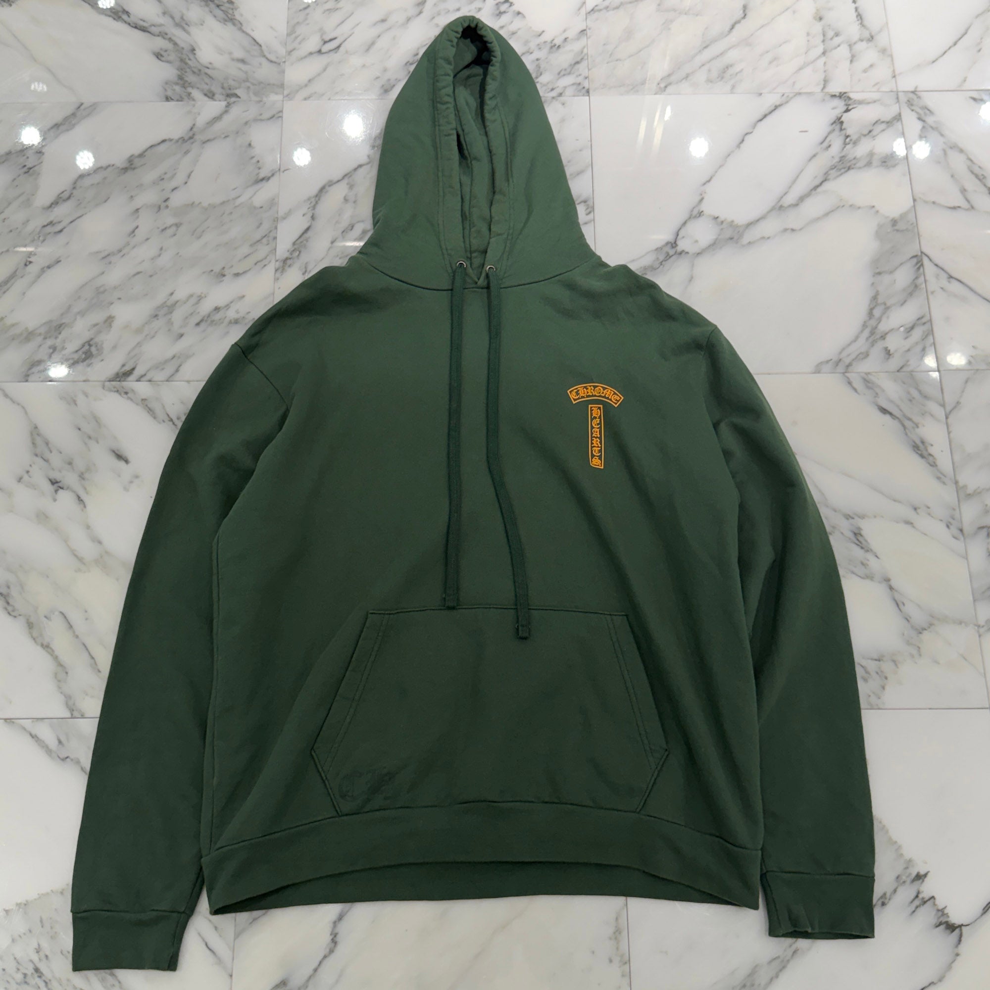 CHROME HEARTS 2025SS Online Limited Back Arch Logo USA Pullover Hoodie Size L クロムハーツ オンライン限定 バック アーチロゴUSA プルオーバーフーディ サイズL
