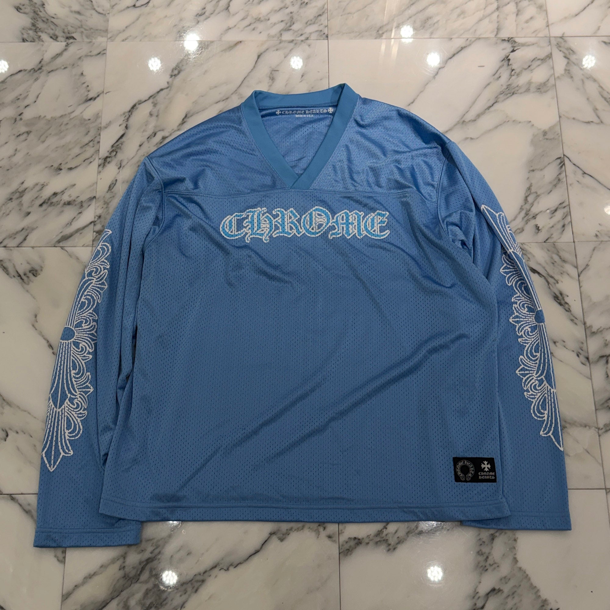 CHROME HEARTS 2024SS Mesh Warm Up Jersey Size XL クロムハーツ メッシュウォームアップジャージーサイズXL