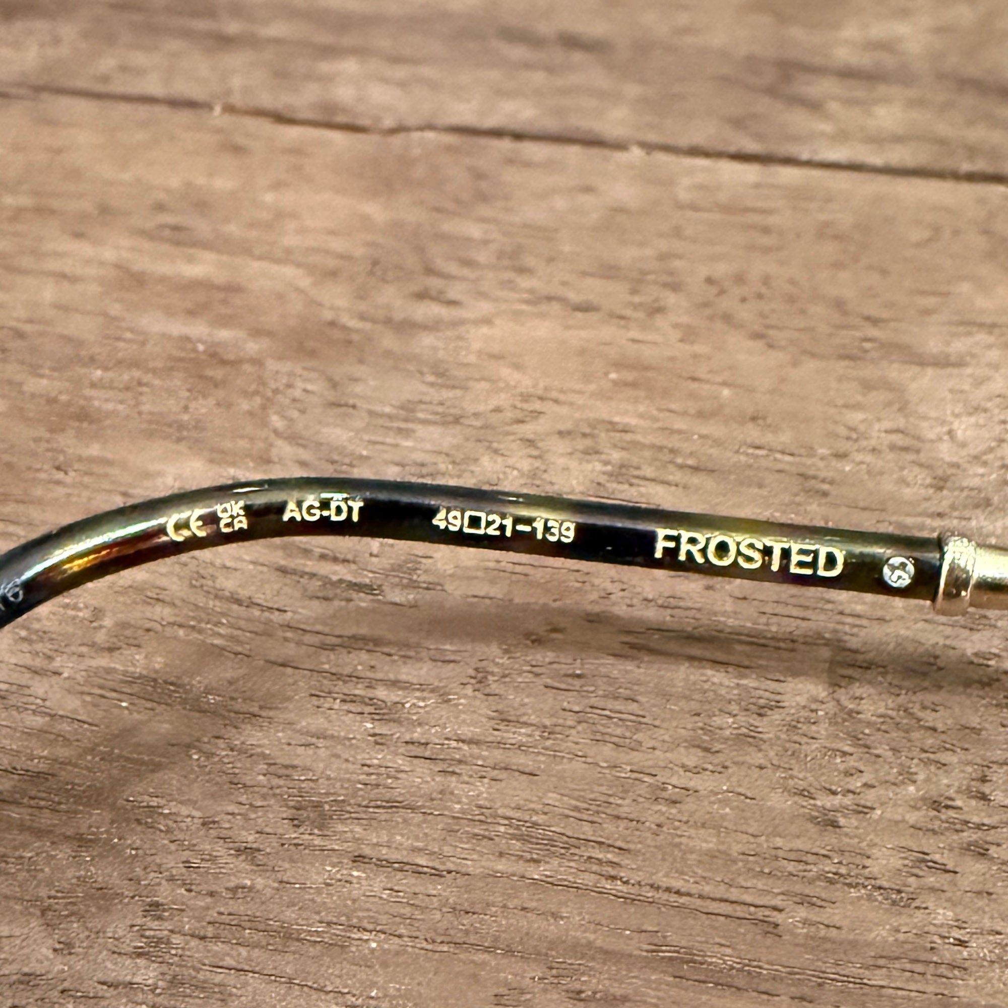 CHROME HEARTS FROSTED Sunglasses Size 49口21-139 クロムハーツ フロステッド サングラス サイズ49口21-139