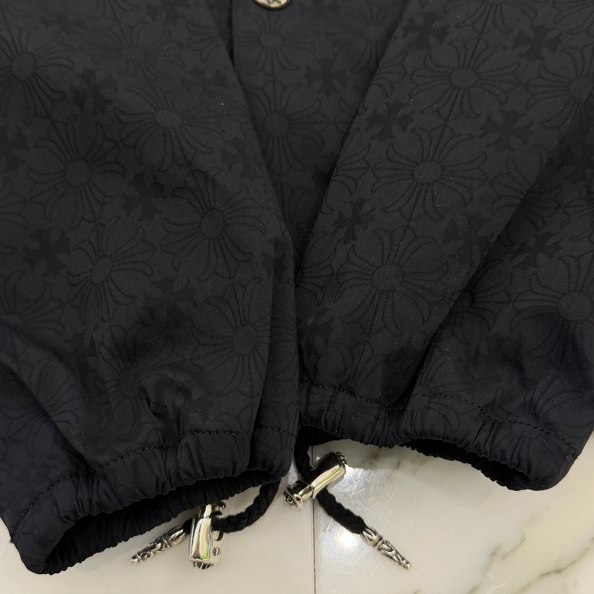 CHROME HEARTS Made In Hollywood CH Plus Eye Chart Coach Jacket Size S クロムハーツ メイドインハリウッド CHプラス アイチャート コーチジャケット サイズS