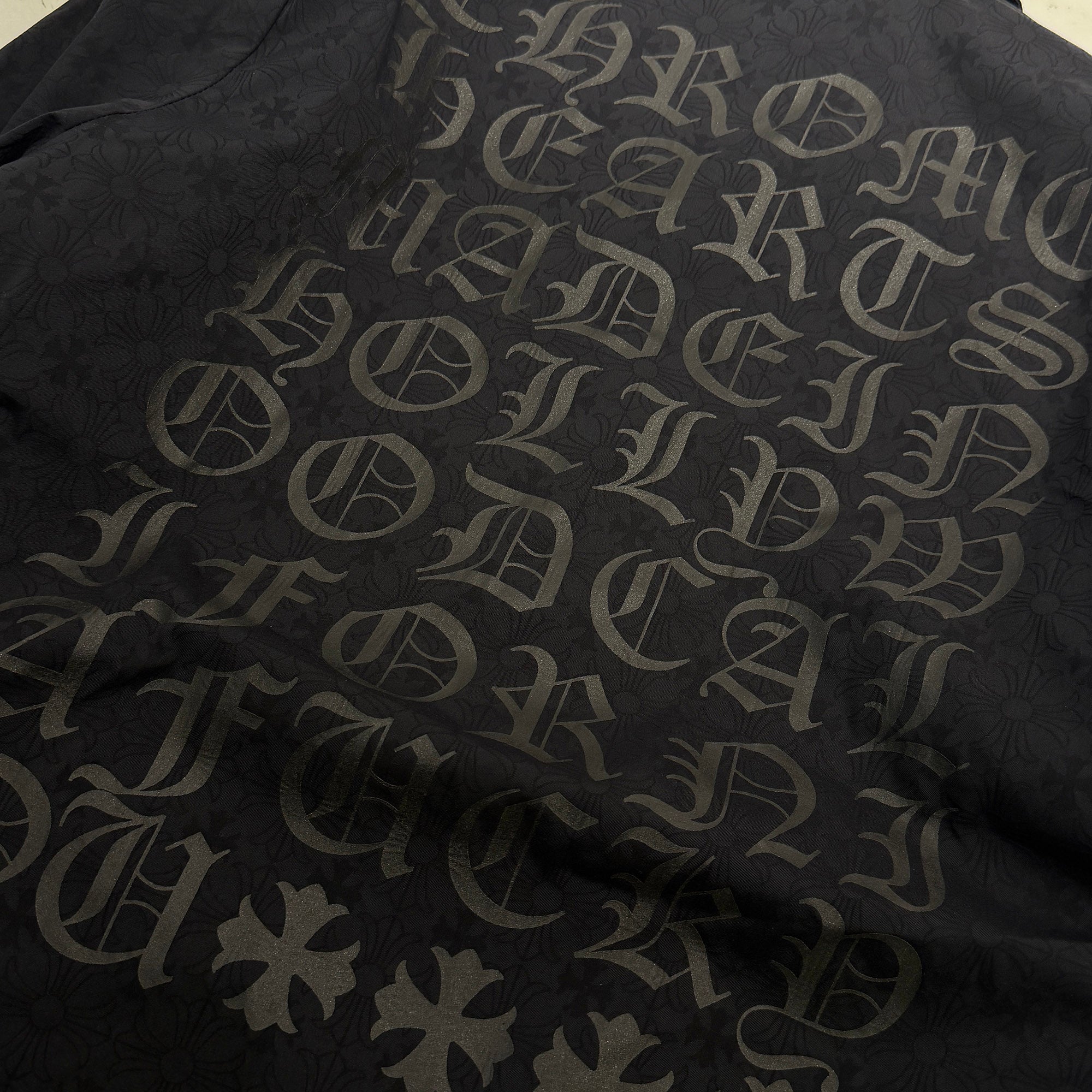 CHROME HEARTS Made In Hollywood CH Plus Eye Chart Coach Jacket Size S クロムハーツ メイドインハリウッド CHプラス アイチャート コーチジャケット サイズS