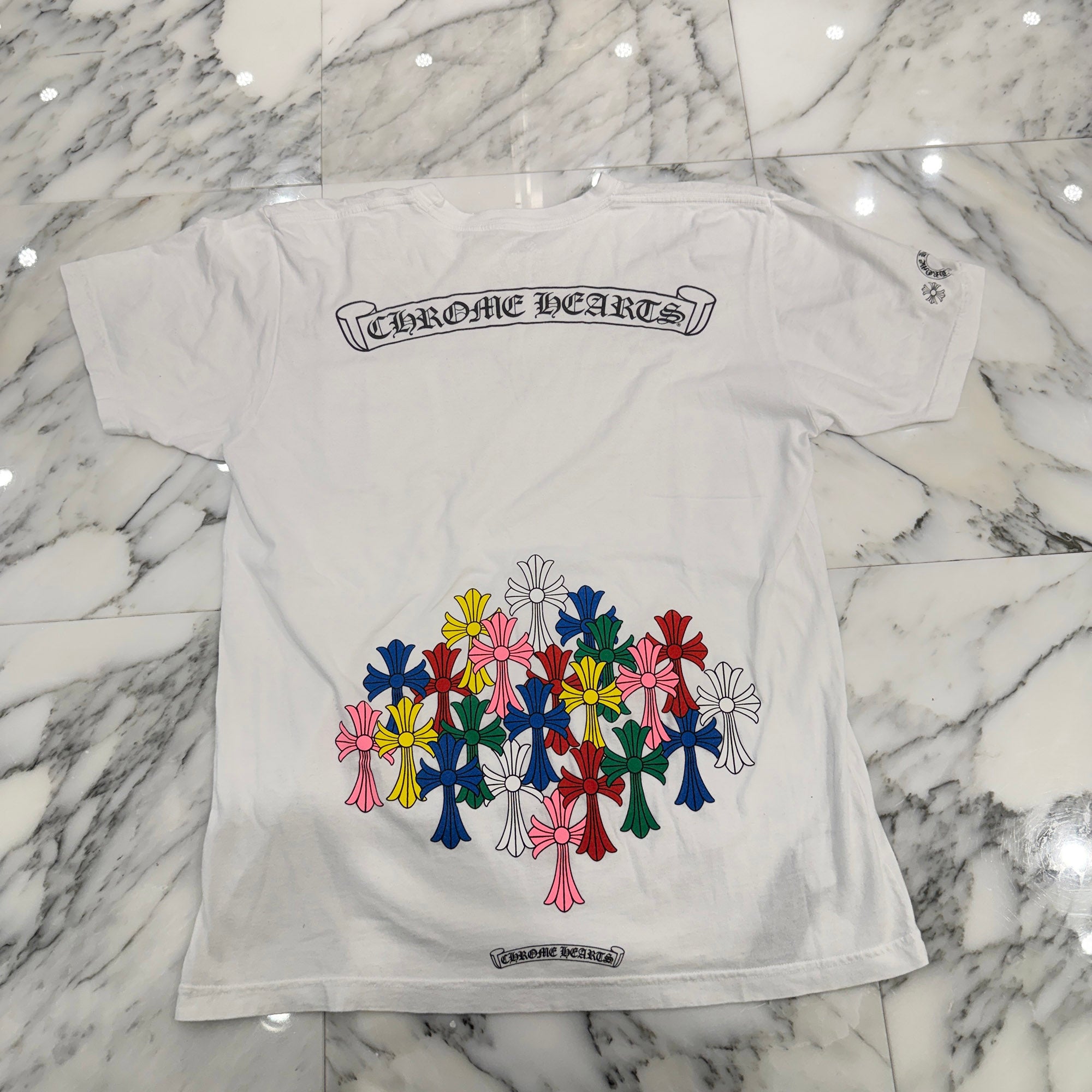 CHROME HEARTS MLTCOL CEM CRS Tee Size L クロムハーツ マルチセメタリークロス Tシャツ サイズL