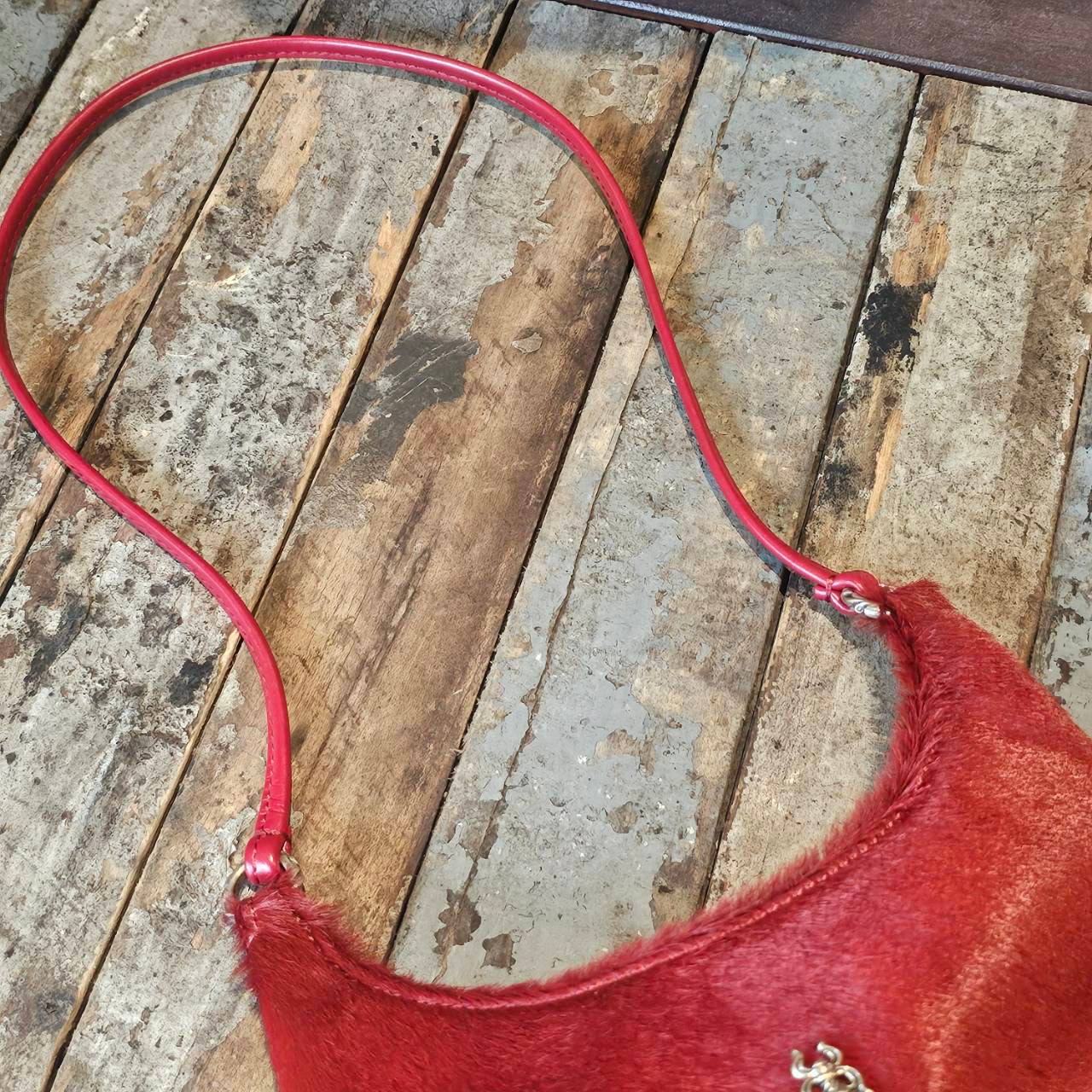 CHROME HEARTS Pony Hair VIV Dagger Hand Bag クロムハーツ ポニーヘア ヴィヴ ダガー ハンドバッグ