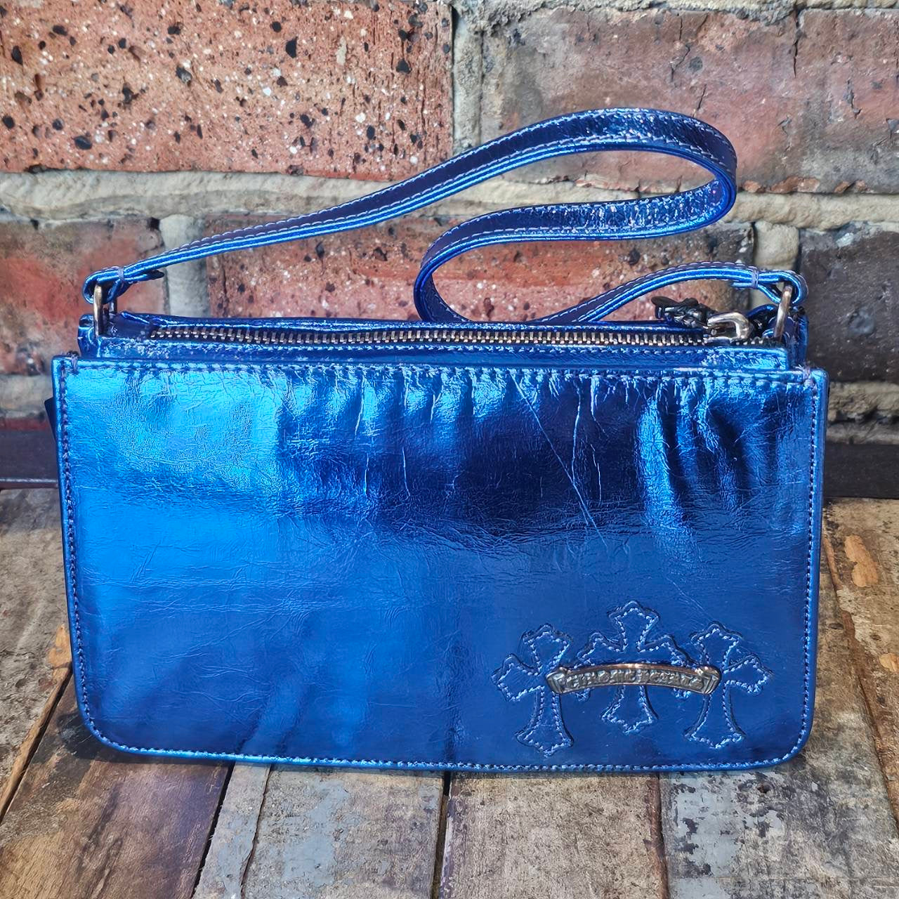 CHROME HEARTS The Night Patent Leather Hand Bag クロムハーツ ザ・ナイト パテントレザー ハンドバッグ
