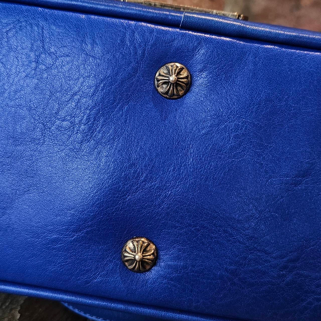 CHROME HEARTS SLOUCHY MO BS Flare Leather Hand Bag クロムハーツ スラウチー モー BSフレア レザー ハンドバッグ