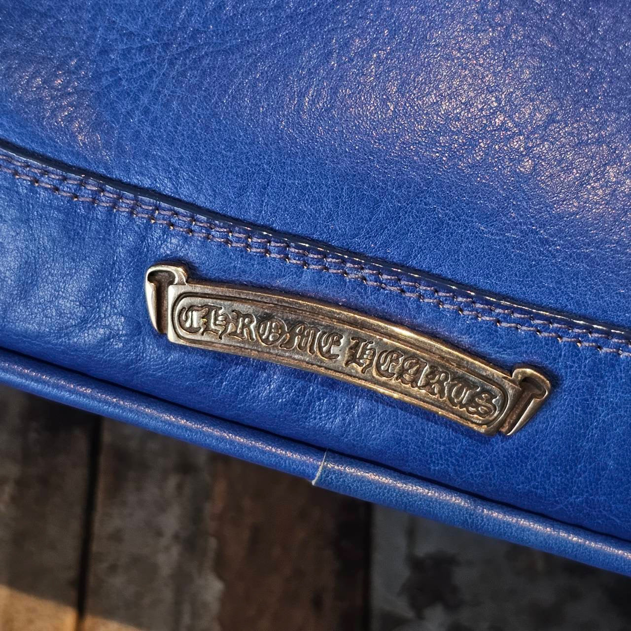 CHROME HEARTS SLOUCHY MO BS Flare Leather Hand Bag クロムハーツ スラウチー モー BSフレア レザー ハンドバッグ
