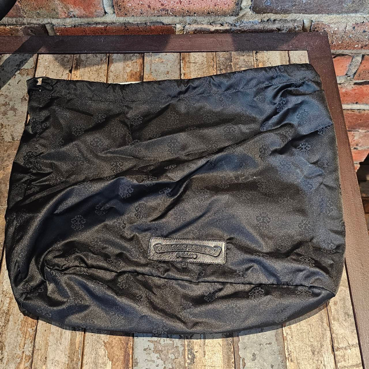 CHROME HEARTS SLOUCHY MO BS Flare Leather Hand Bag クロムハーツ スラウチー モー BSフレア レザー ハンドバッグ