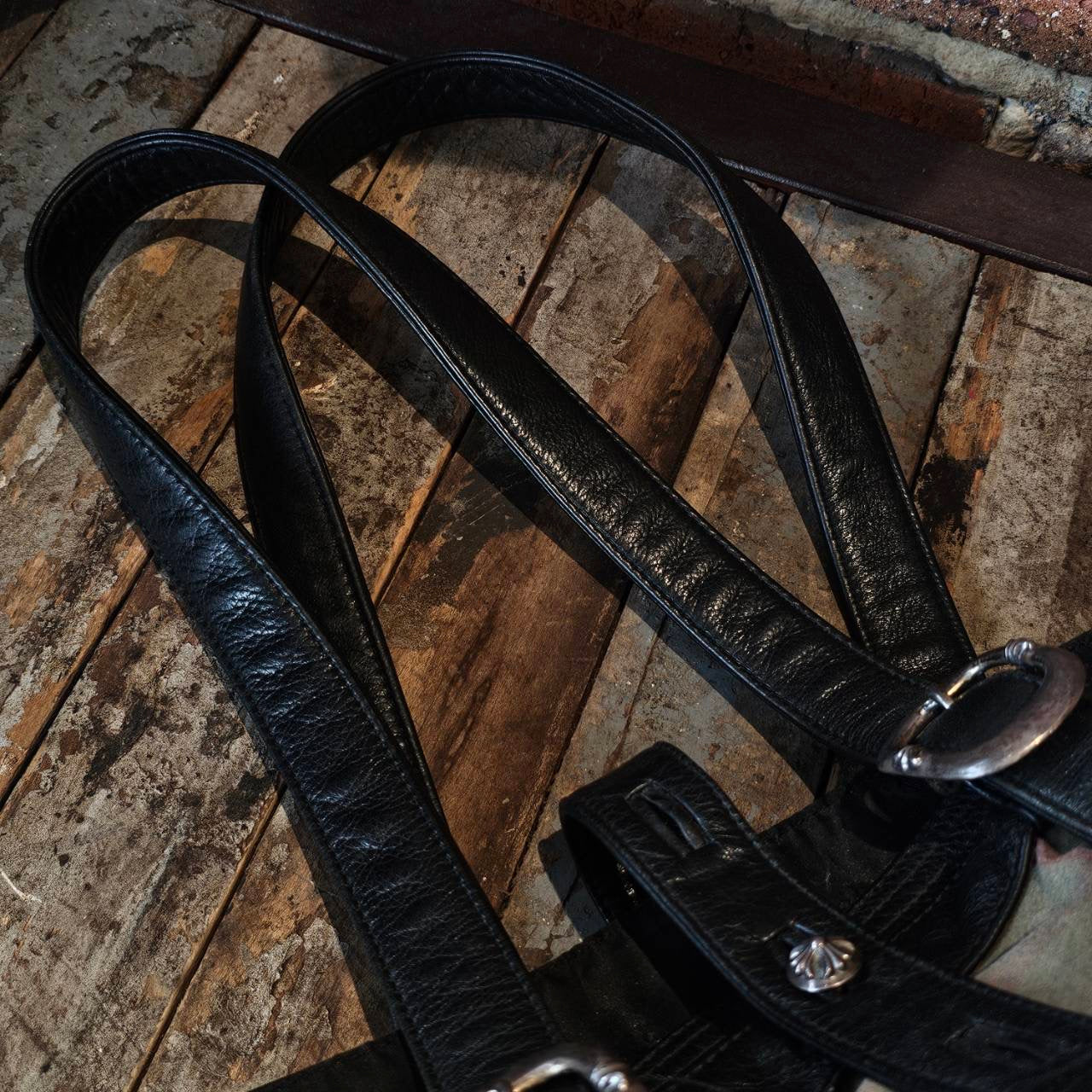 CHROME HEARTS 2 Flap Pocket Gunslinger Tote Bag クロムハーツ 2フラップポケット ガンスリンガー トートバッグ