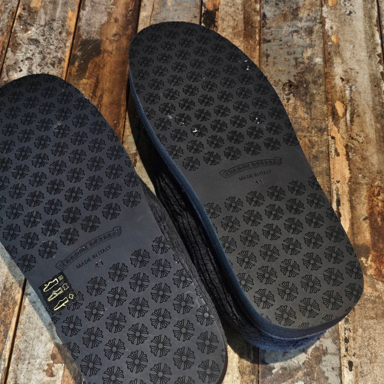 CHROME HEARTS Dagger Corduroy Slip On Size 41 クロムハーツ ダガー コーデュロイ スリッポン スリッパ シューズ サイズ41
