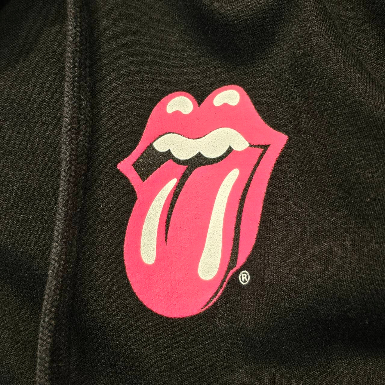 CHROME HEARTS × The Rolling Stones Lip＆Tongue Horseshoe Zip Up Hoodie Size XL クロムハーツ × ザローリングストーンズ リップアンドタン ホースシュー ジップアップ フーディ サイズXL