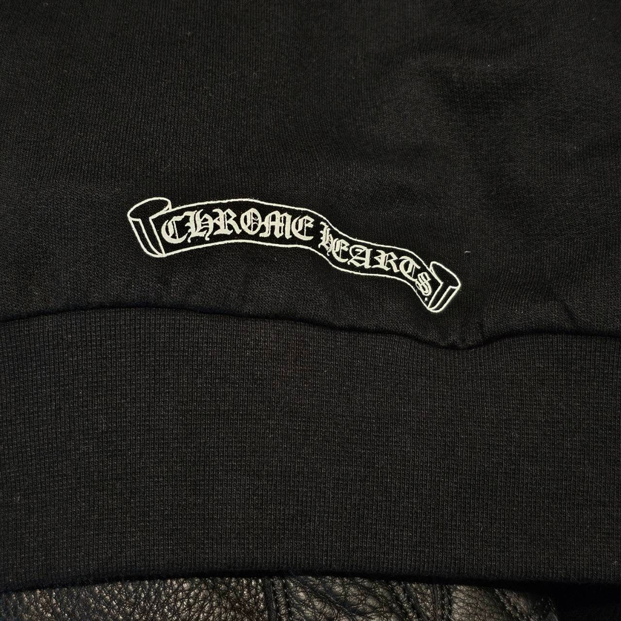 CHROME HEARTS × The Rolling Stones Lip＆Tongue Horseshoe Zip Up Hoodie Size XL クロムハーツ × ザローリングストーンズ リップアンドタン ホースシュー ジップアップ フーディ サイズXL