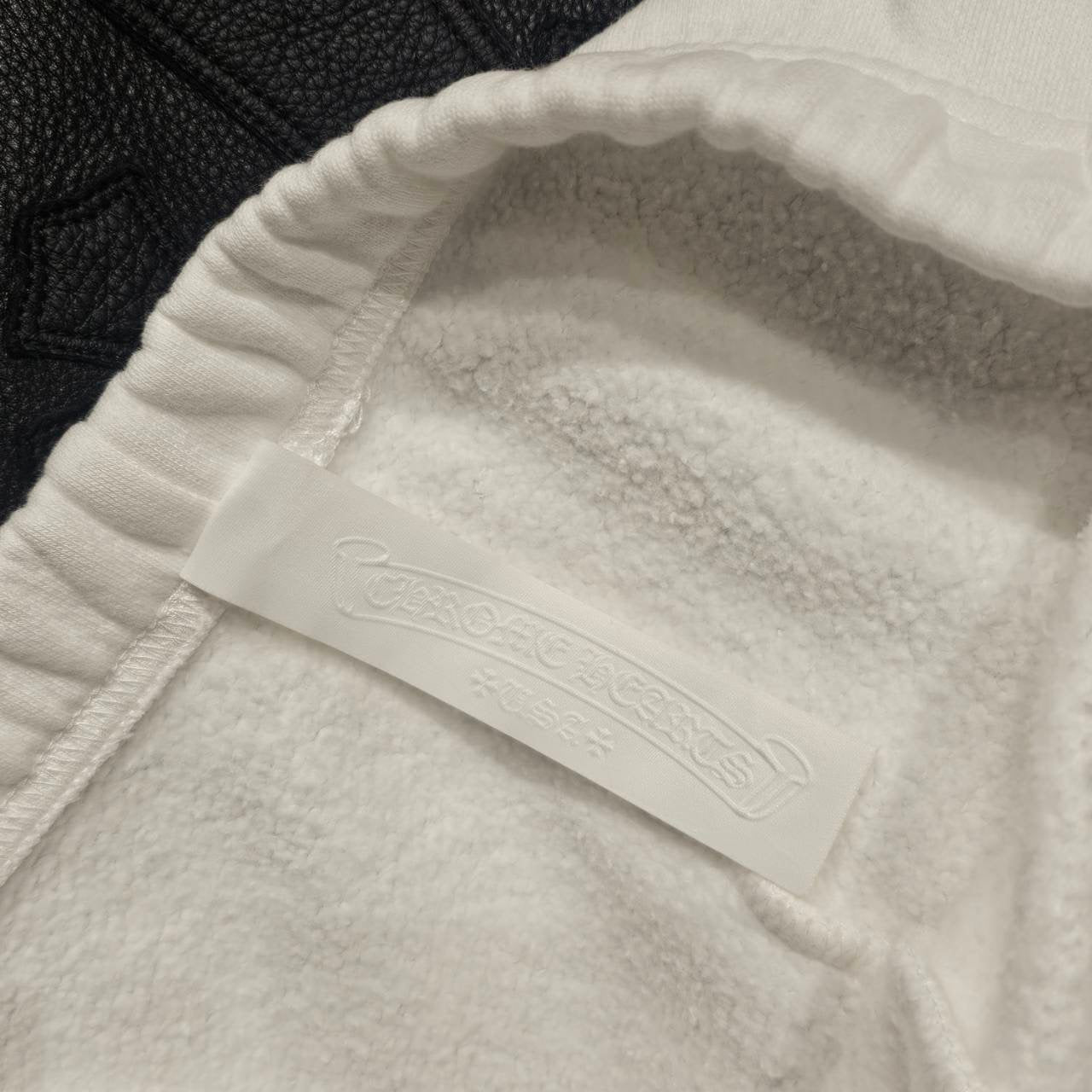CHROME HEARTS Y NOT Multi Leather Cross Patch Sweat Long Pants Size L クロムハーツ ワイノット マルチレザークロスパッチ スウェットロングパンツ サイズL