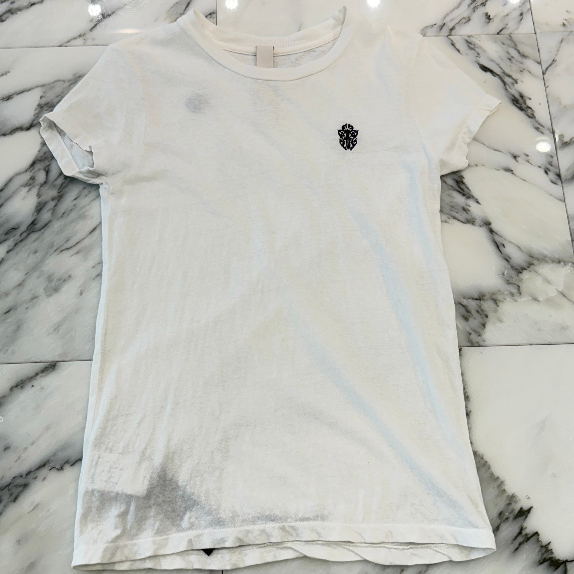 CHROME HEARTS Y NOT Vine Dagger CH Plus Embroidery Tee Size S クロムハーツ ワイノット ヴァインダガー CHプラス刺繍 Tシャツ サイズS