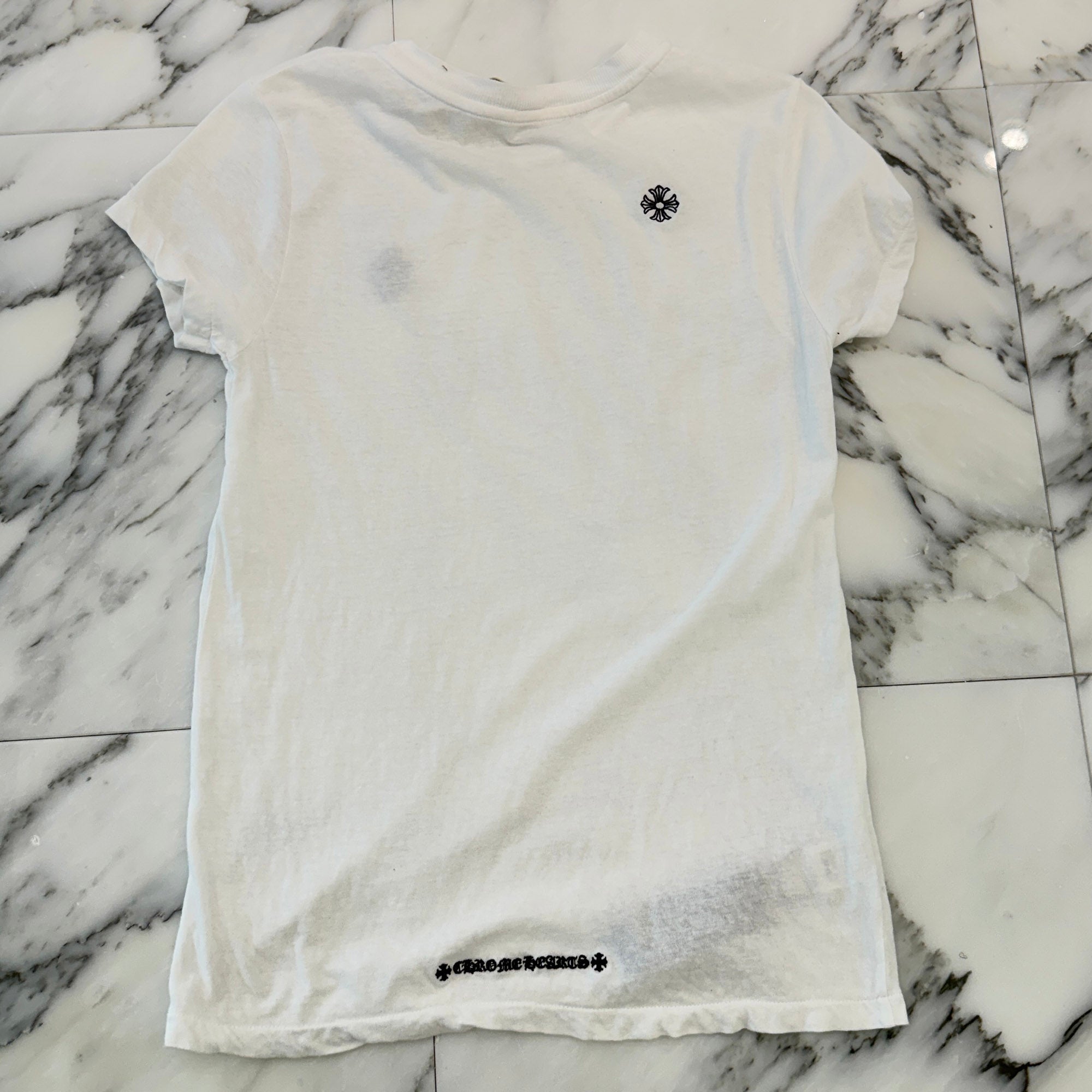 CHROME HEARTS Y NOT Vine Dagger CH Plus Embroidery Tee Size S クロムハーツ ワイノット ヴァインダガー CHプラス刺繍 Tシャツ サイズS