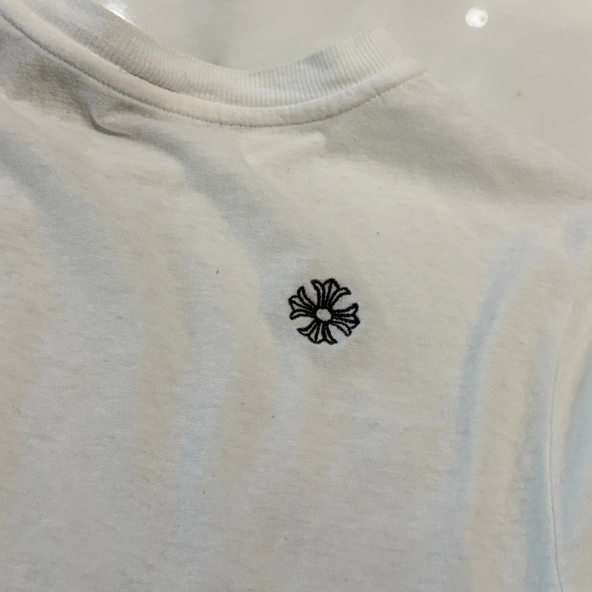 CHROME HEARTS Y NOT Vine Dagger CH Plus Embroidery Tee Size S クロムハーツ ワイノット ヴァインダガー CHプラス刺繍 Tシャツ サイズS