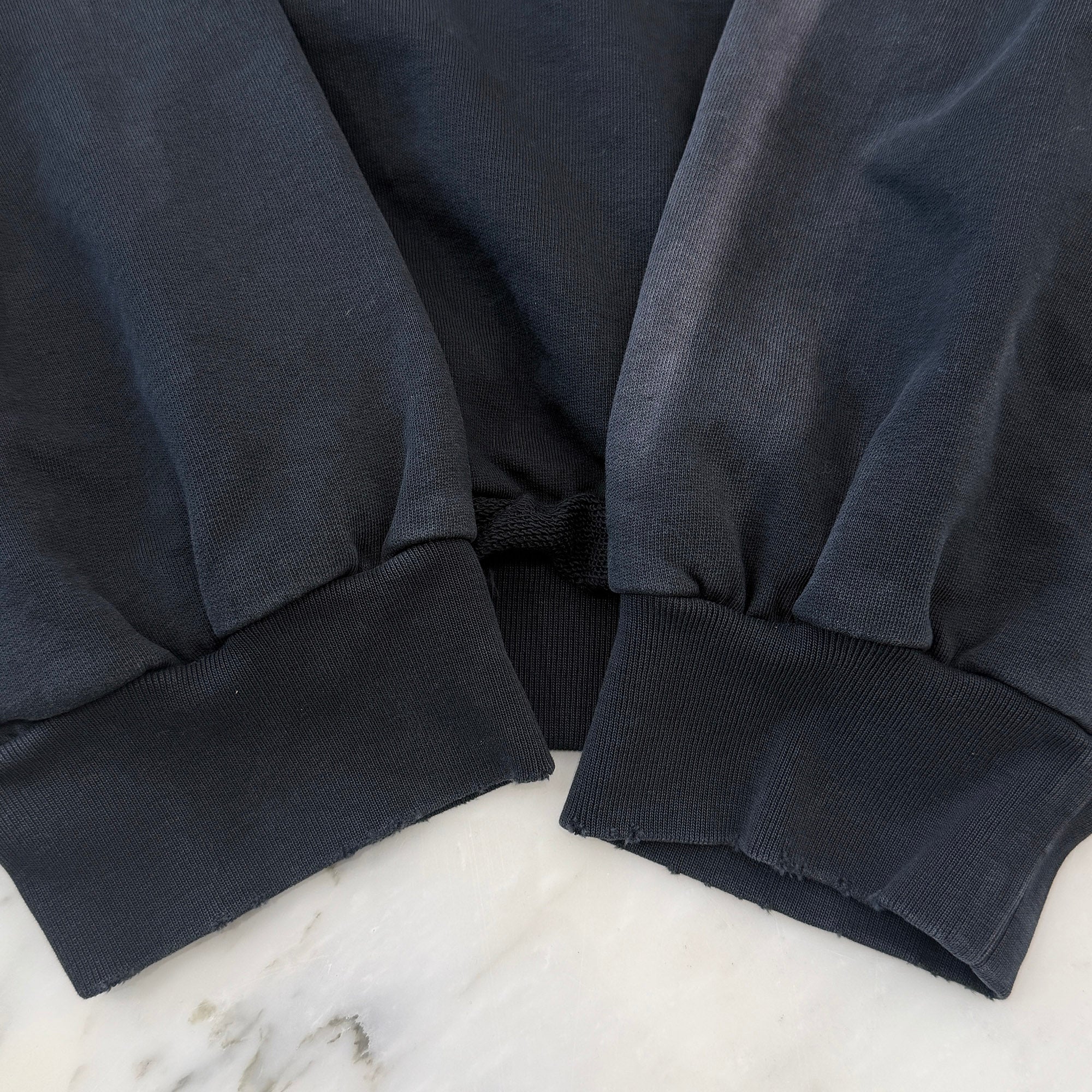 BALENCIAGA 2023SS Tape Type Ripped Pocket Zip Up Hoodie 7444190 T0VB1 Size 4 バレンシアガ テープタイプ リップド ポケット ジップアップ フーディ サイズ4