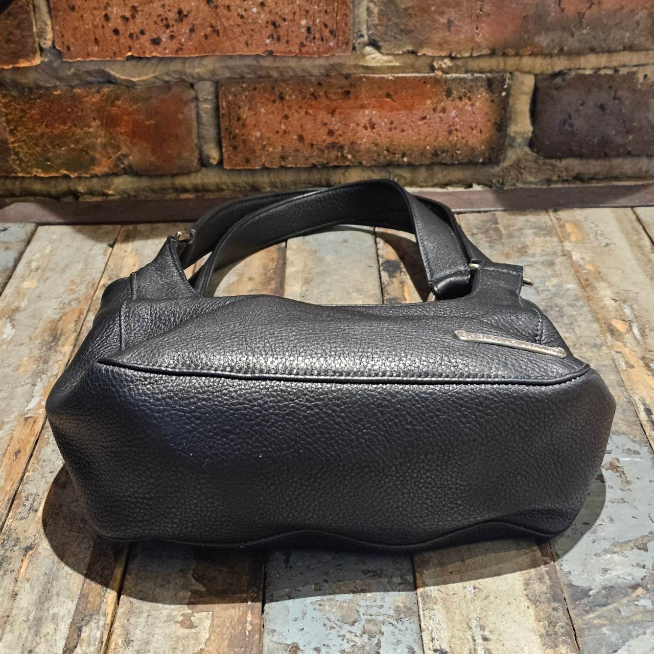 CHROME HEARTS Scroll Leather Hand Bag クロムハーツ スクロール レザー ハンドバッグ