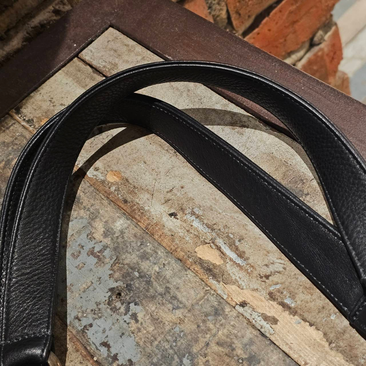 CHROME HEARTS Scroll Leather Hand Bag クロムハーツ スクロール レザー ハンドバッグ