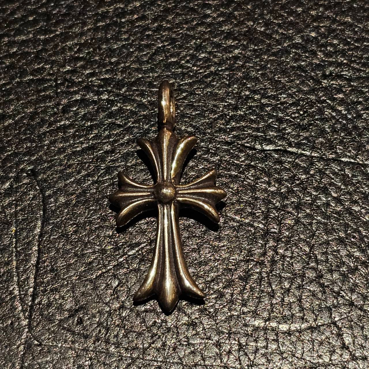 CHROME HEARTS Tiny Fat Cross Pave Diamond Pendant Top クロムハーツ タイニーファットクロス パヴェダイヤモンド ペンダントトップ