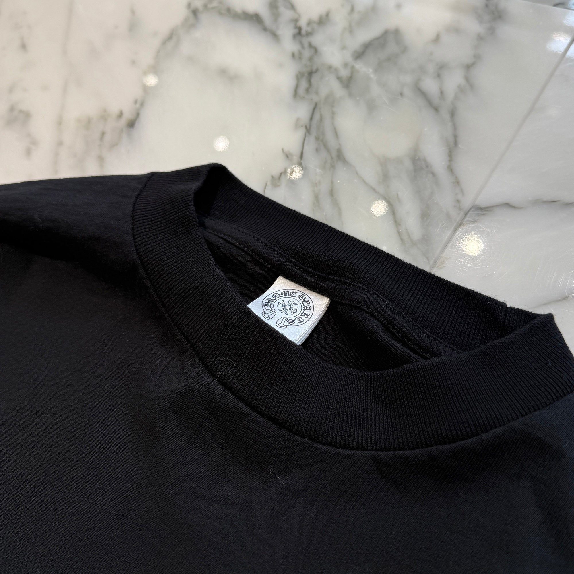CHROME HEARTS Tire Track Long Sleeve Tee Size S クロムハーツ タイヤトラックロングスリーブTシャツ サイズS