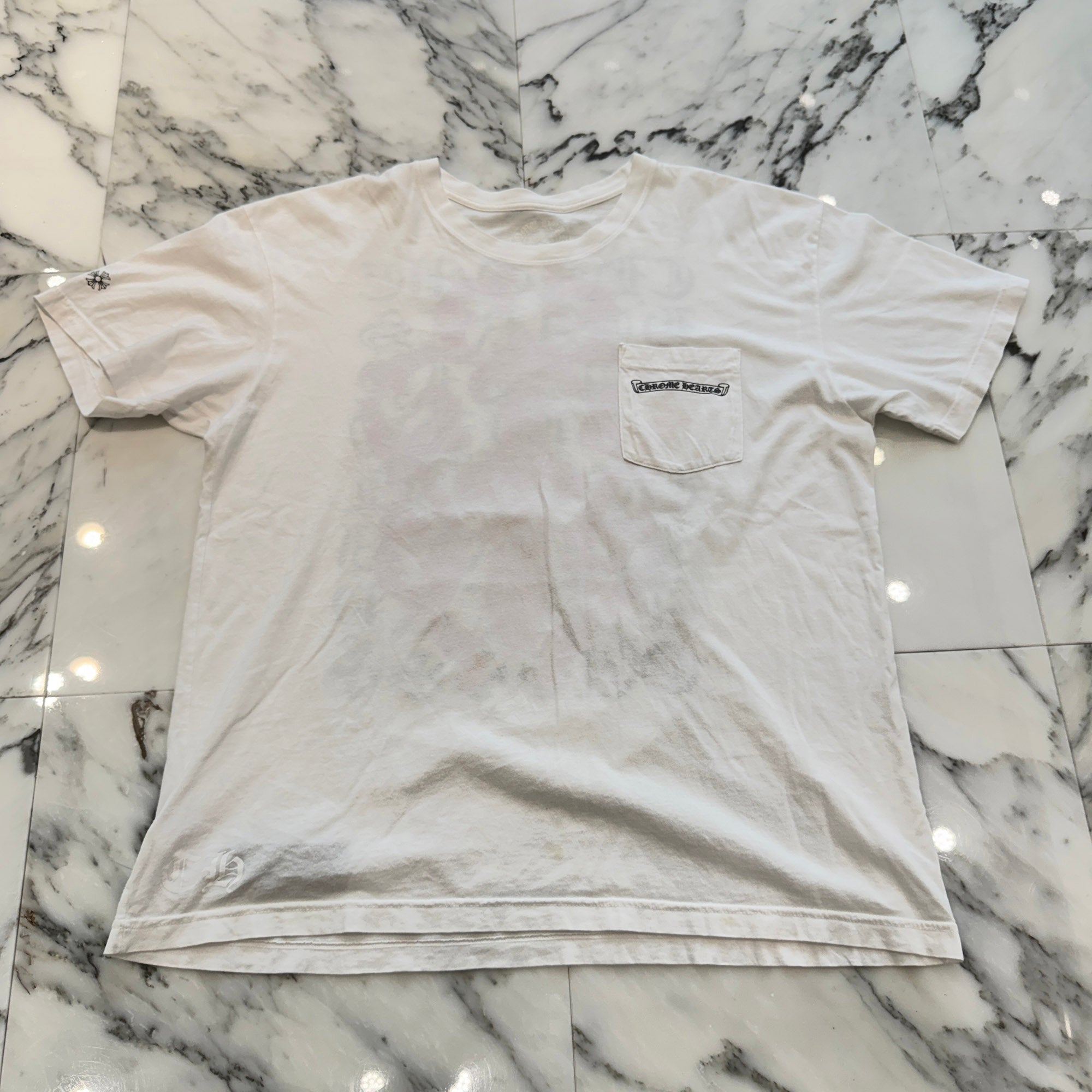 CHROME HEARTS Dagger Eye Chart Tee Size XL クロムハーツ ダガーアイチャート Tシャツ サイズXL