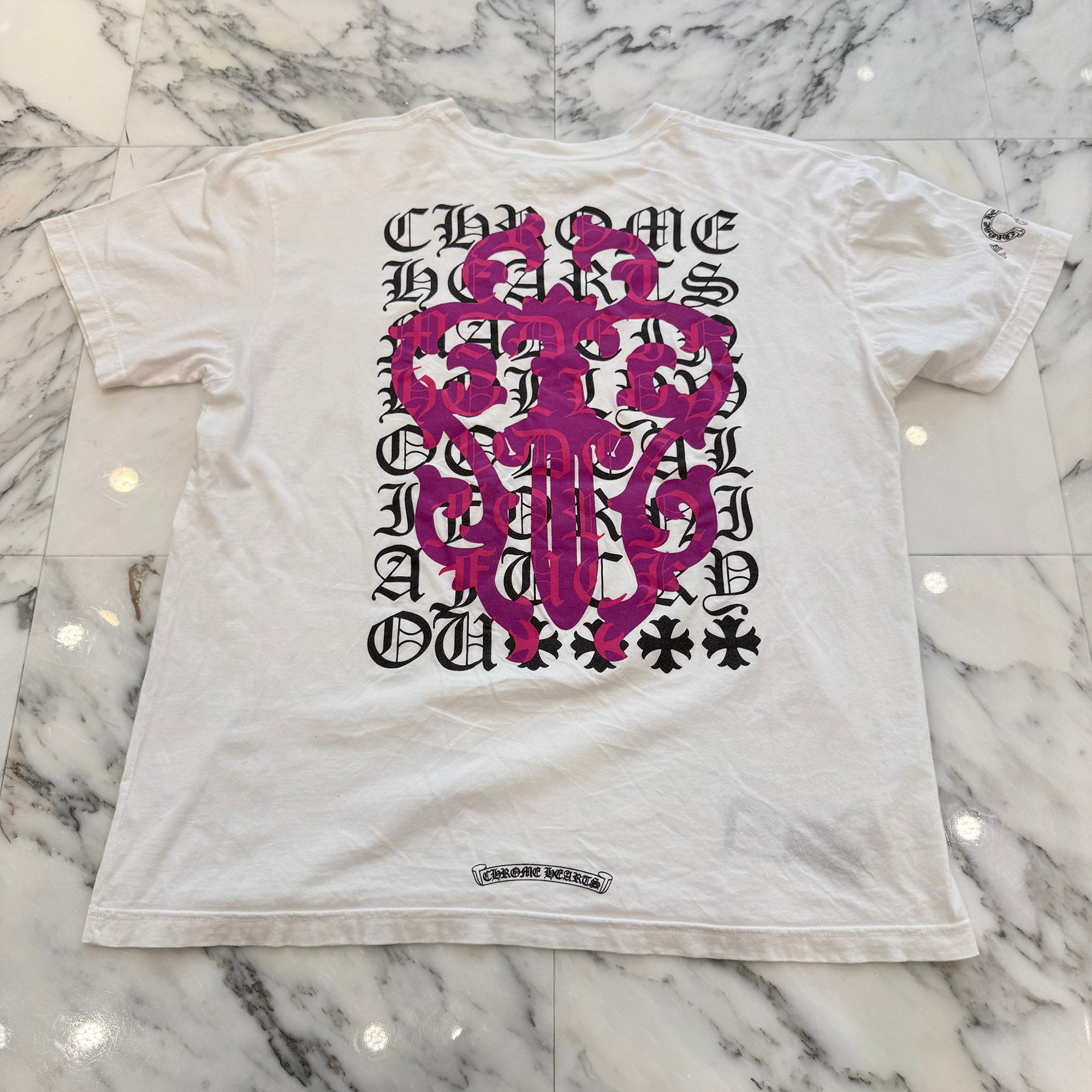CHROME HEARTS Dagger Eye Chart Tee Size XL クロムハーツ ダガーアイチャート Tシャツ サイズXL