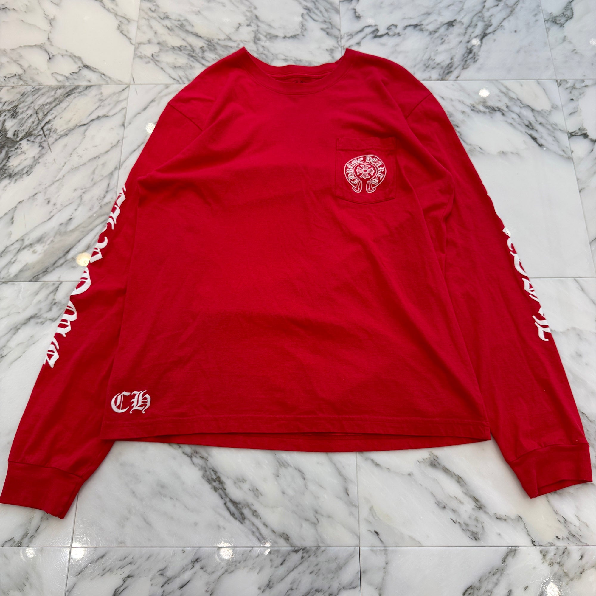CHROME HEARTS That Group Scroll Long Sleeve Tee Size XL クロムハーツ ザットグループ スクロール Tシャツ サイズXL