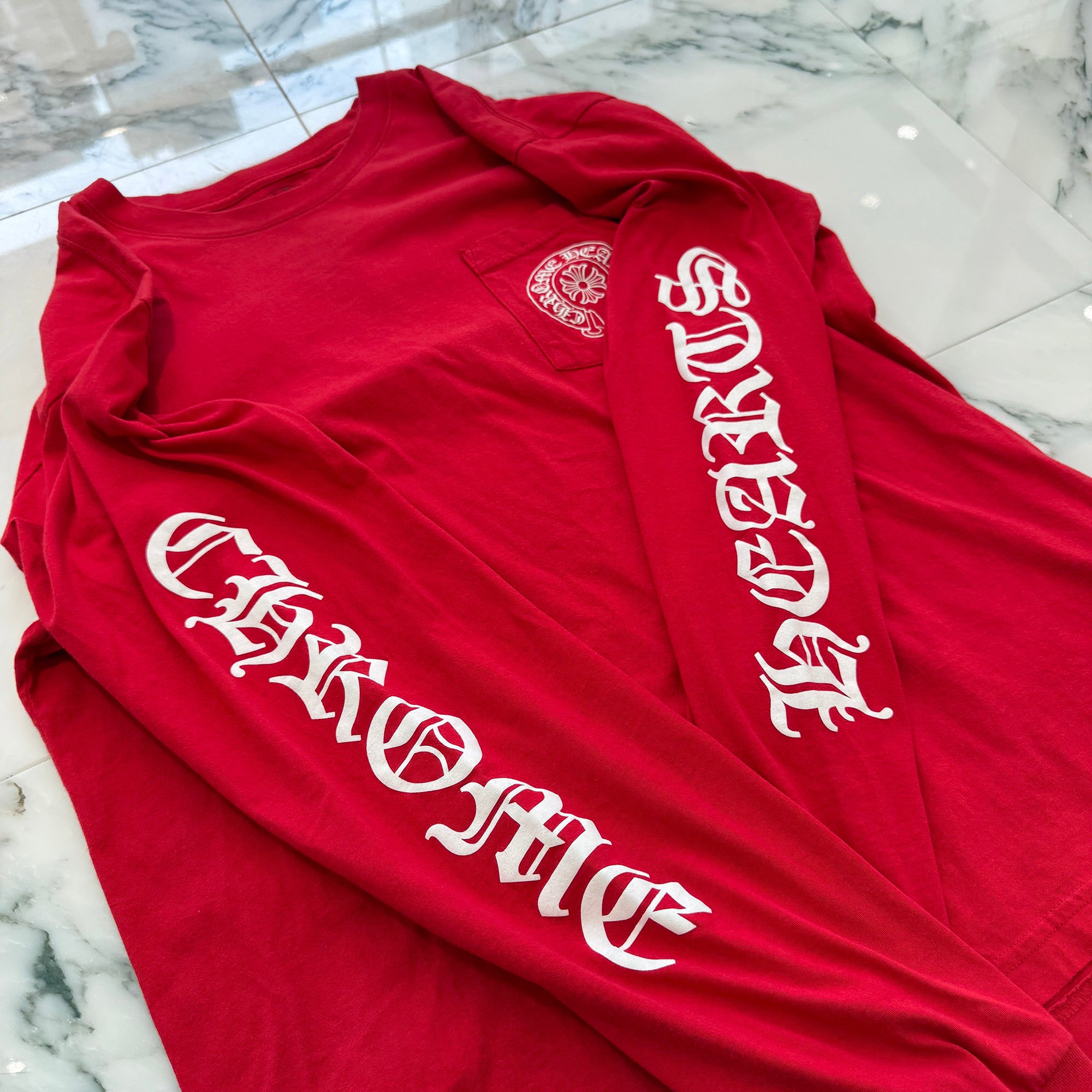 CHROME HEARTS That Group Scroll Long Sleeve Tee Size XL クロムハーツ ザットグループ スクロール Tシャツ サイズXL