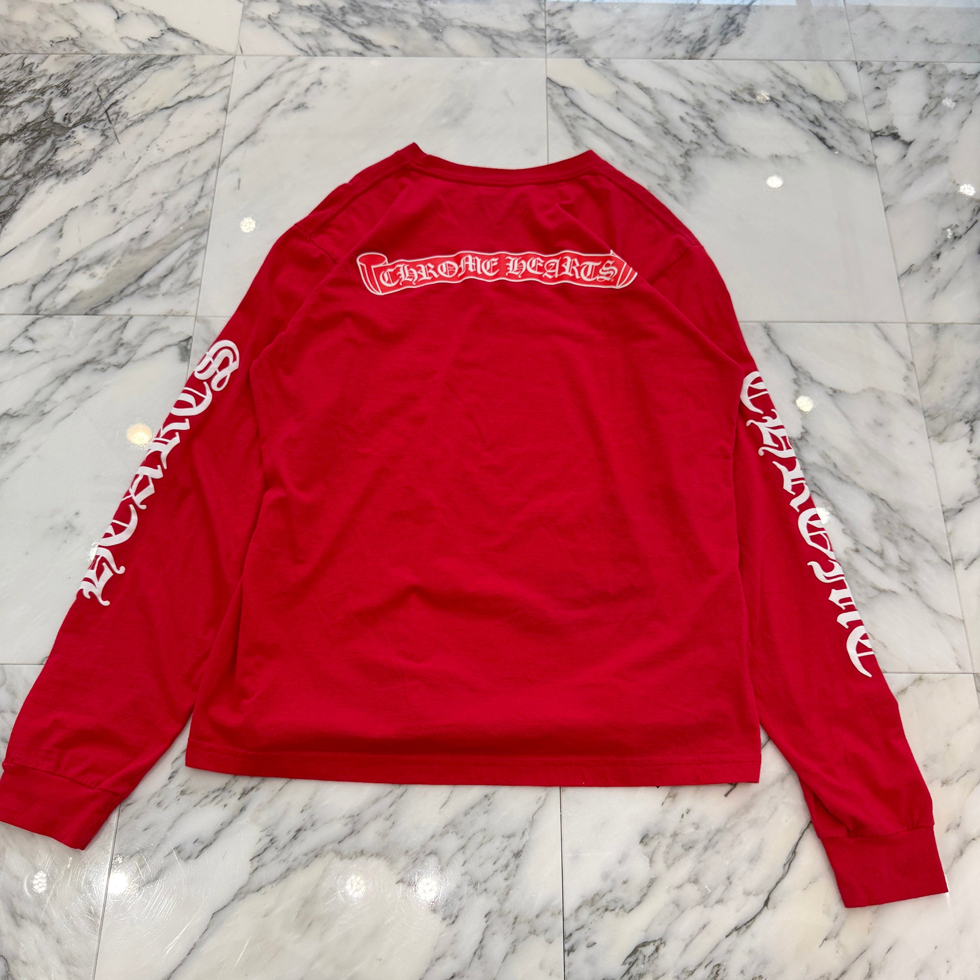 CHROME HEARTS That Group Scroll Long Sleeve Tee Size XL クロムハーツ ザットグループ スクロール Tシャツ サイズXL