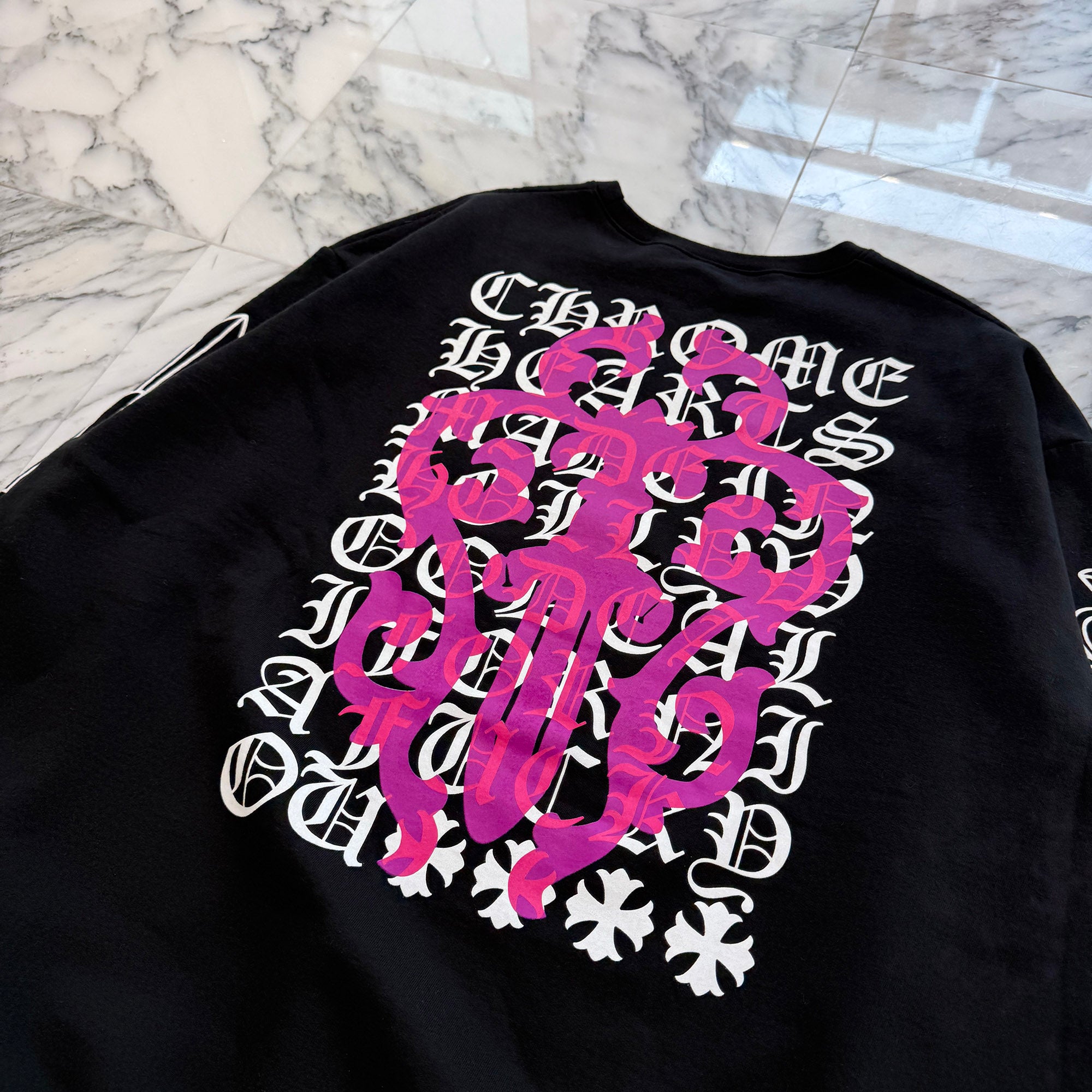 CHROME HEARTS Dagger Eye Chart Sweat Shirt Size XL クロムハーツ ダガー アイチャート スウェットシャツ サイズXL