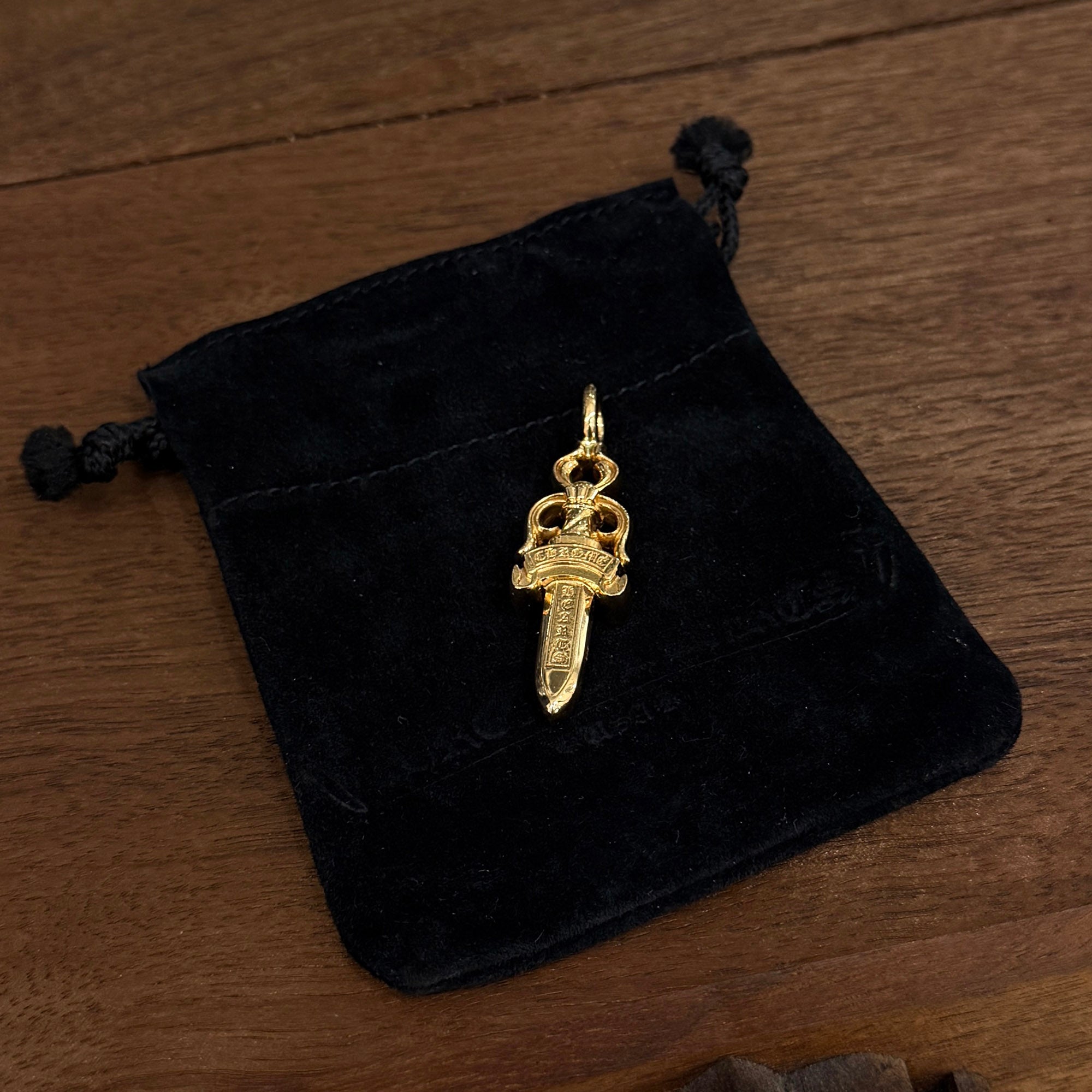 ま*ろ様 Chrome Hearts ダガー ペンダントトップ CHROME HEARTS 22K Double Dagger Pendant Top クロムハーツ 22K
