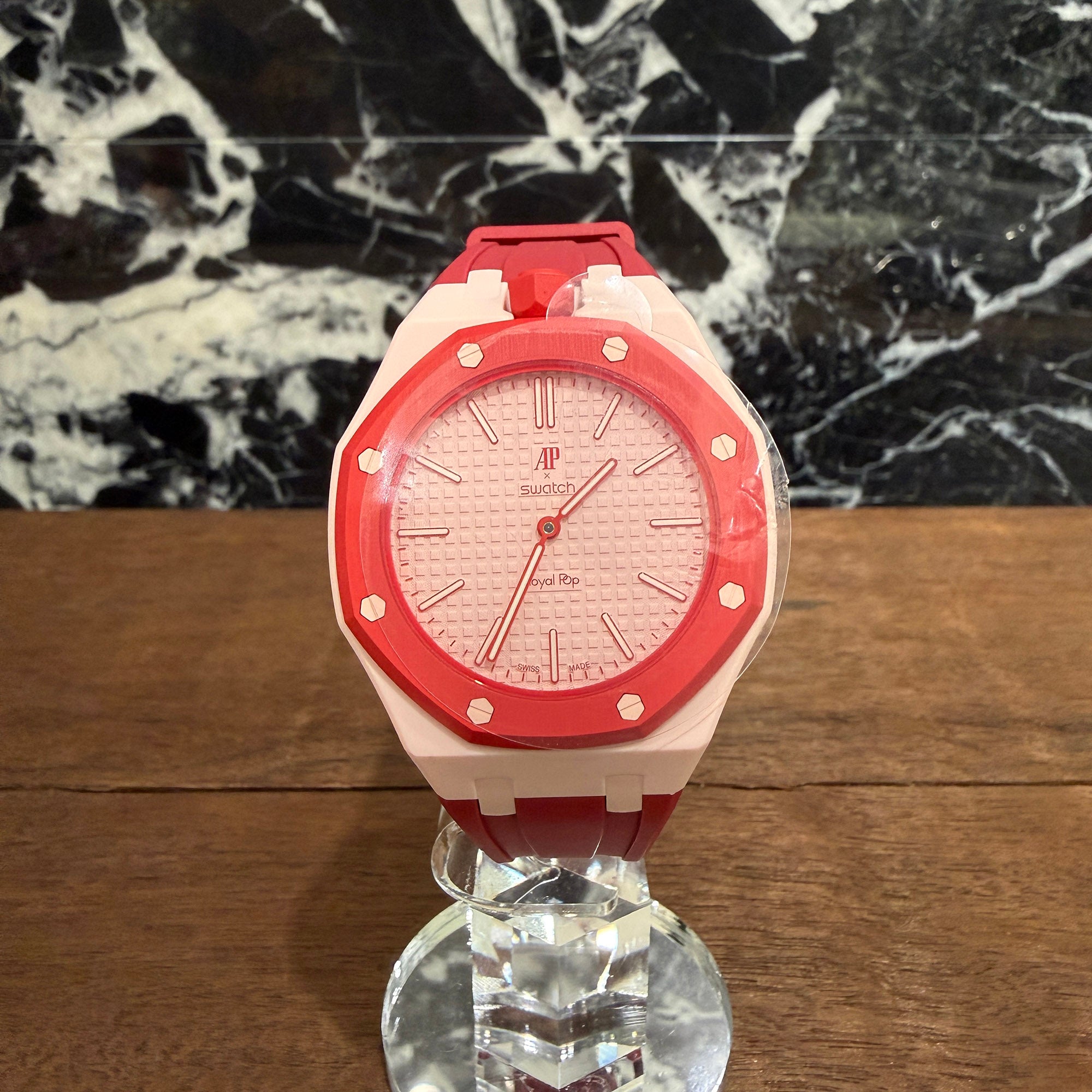 AUDEMARS PIGUET × SWATCH Royal Pop "Otto Rosso" SSX03R100N オーデマ ピゲ×スウォッチ ロイヤル ポップ "オット・ロッソ"