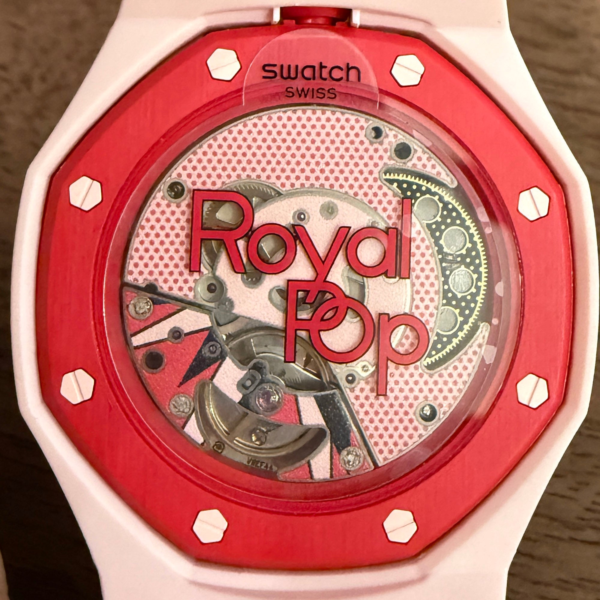 AUDEMARS PIGUET × SWATCH Royal Pop "Otto Rosso" SSX03R100N オーデマ ピゲ×スウォッチ ロイヤル ポップ "オット・ロッソ"