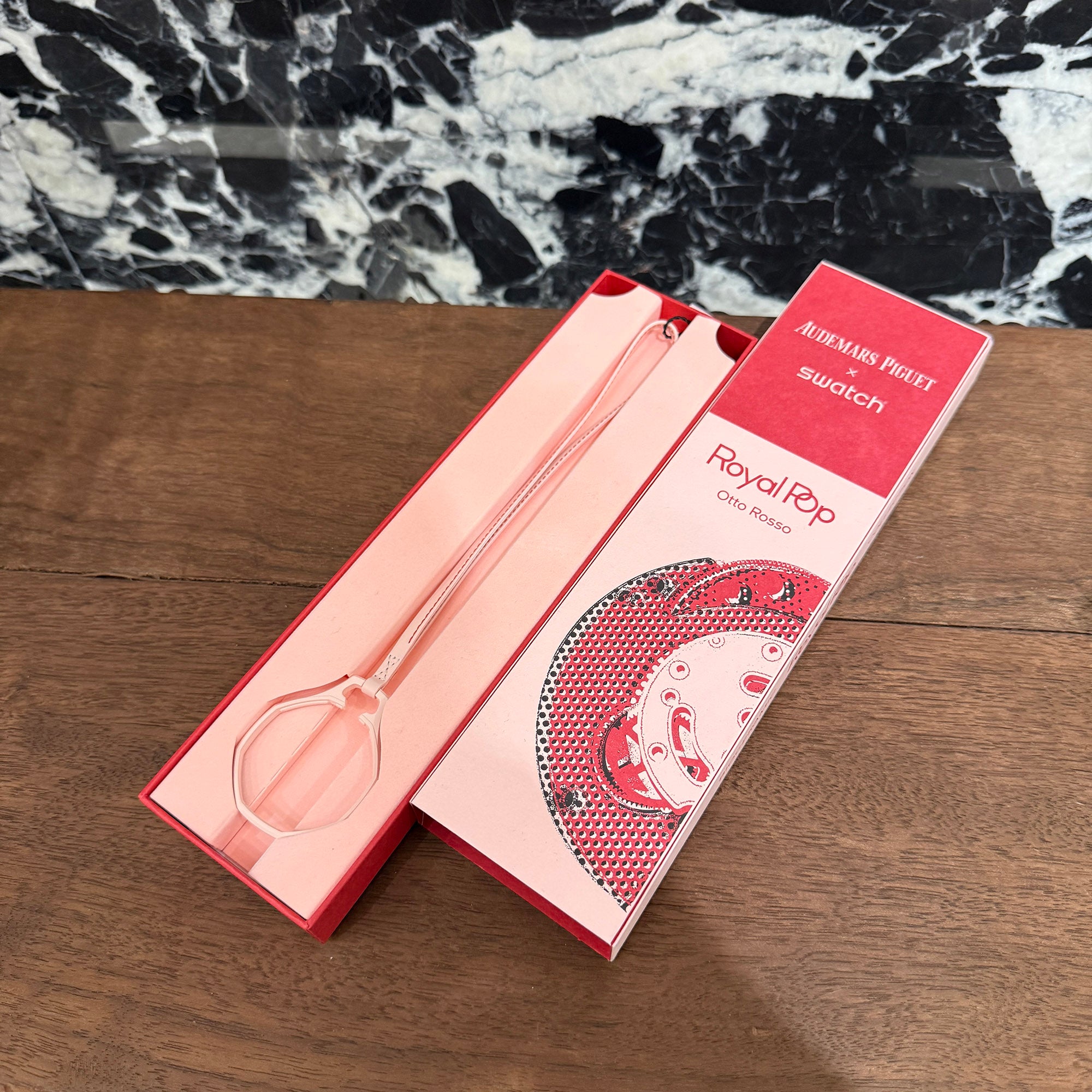 AUDEMARS PIGUET × SWATCH Royal Pop "Otto Rosso" SSX03R100N オーデマ ピゲ×スウォッチ ロイヤル ポップ "オット・ロッソ"