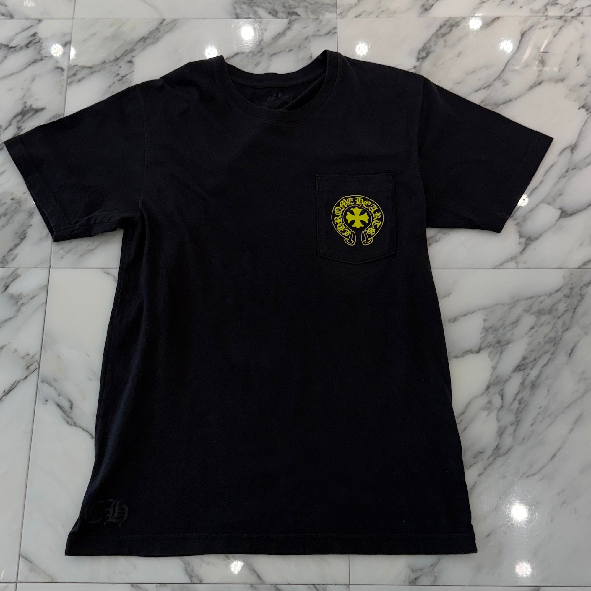 CHROME HEARTS Made In Hollywood Vertical Logo Tee Size M クロムハーツ メイドインハリウッド ヴァーティカルロゴ Tシャツ サイズM
