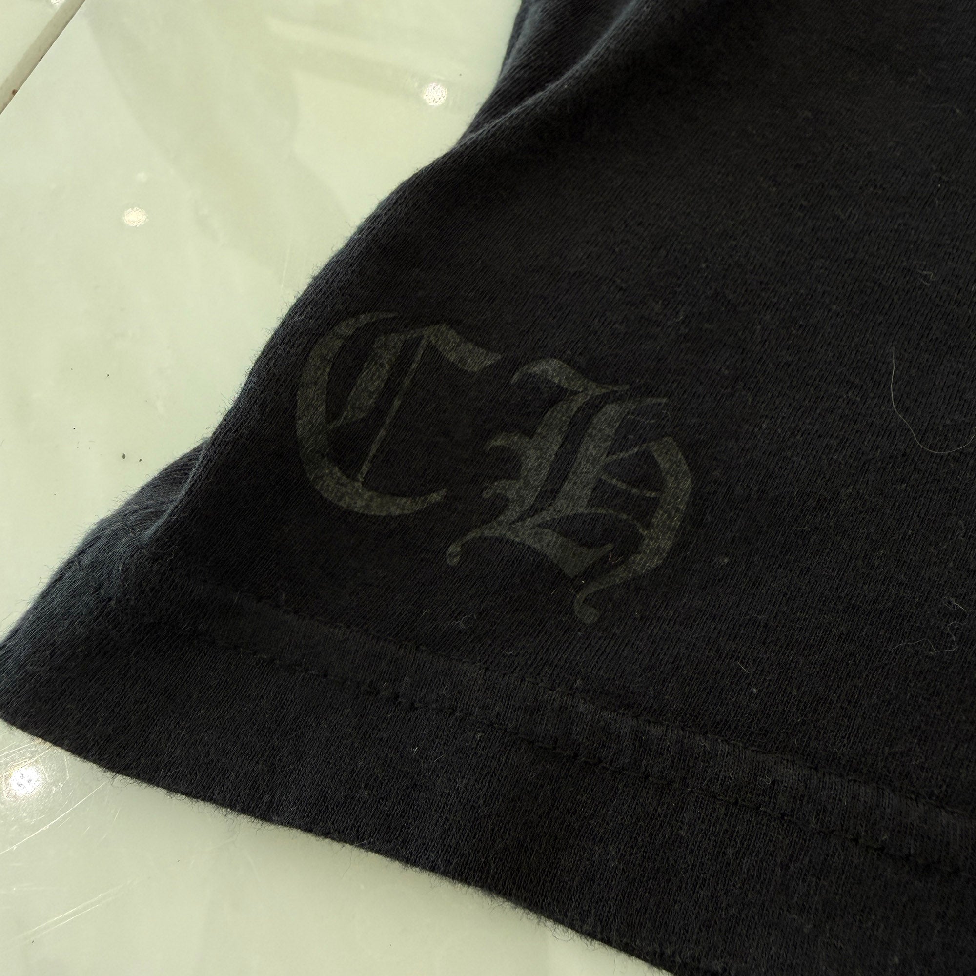 CHROME HEARTS Made In Hollywood Vertical Logo Tee Size M クロムハーツ メイドインハリウッド ヴァーティカルロゴ Tシャツ サイズM