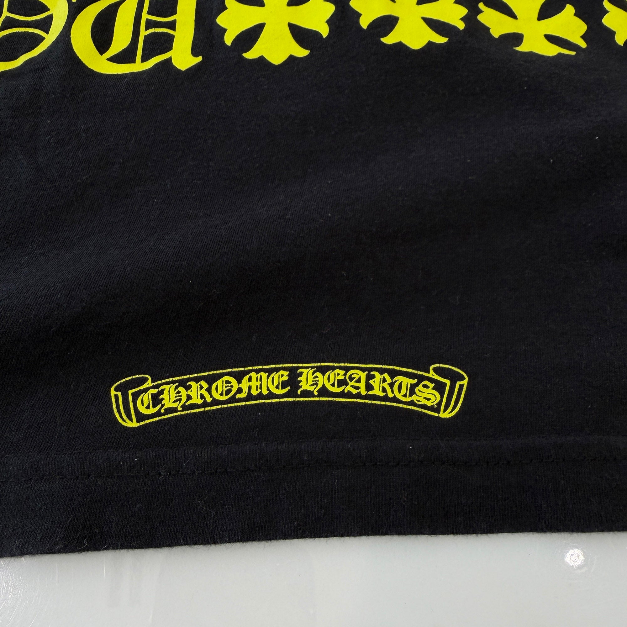 CHROME HEARTS Made In Hollywood Vertical Logo Tee Size M クロムハーツ メイドインハリウッド ヴァーティカルロゴ Tシャツ サイズM