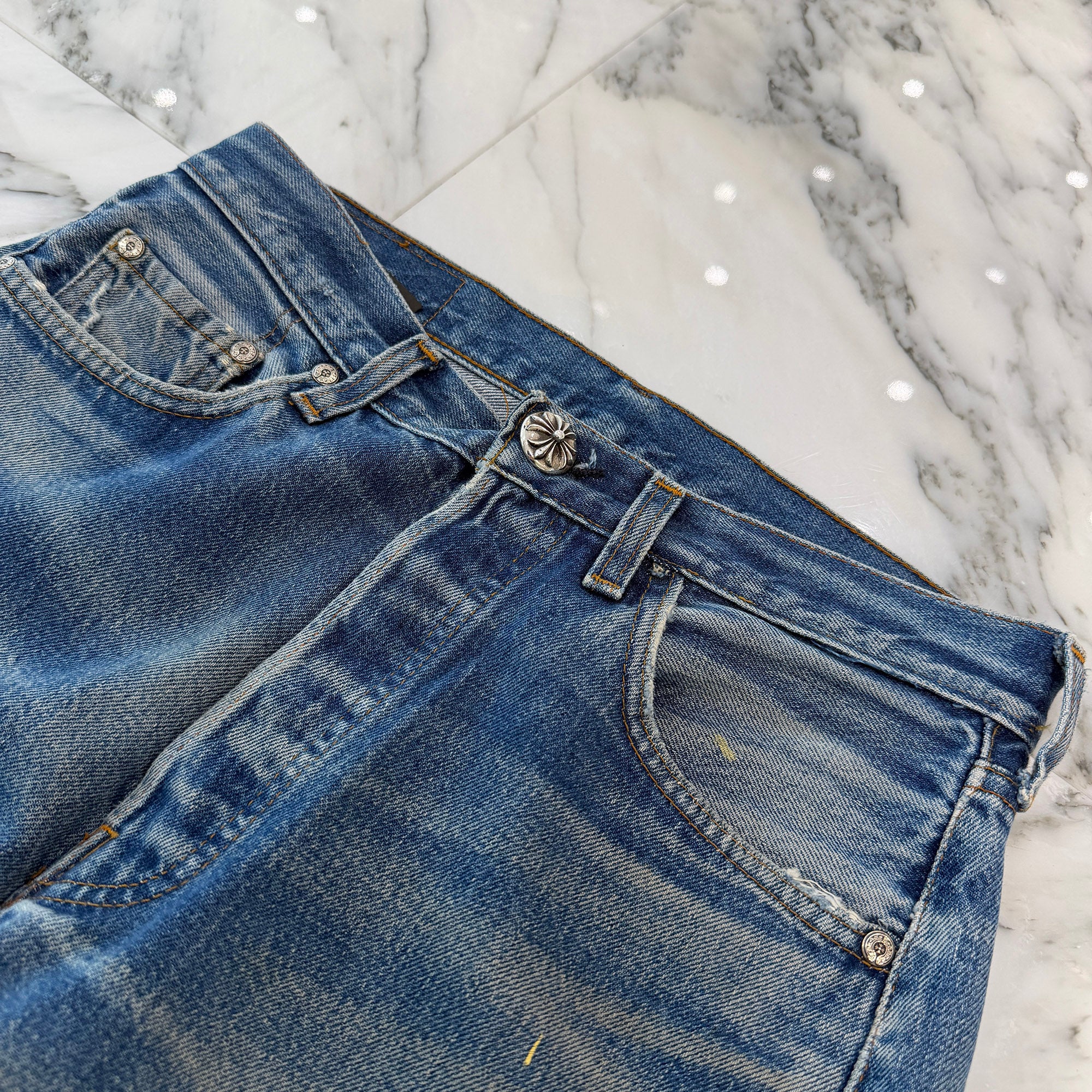 CHROME HEARTS × Levi's 501 VNTG Jeans Size 30 クロムハーツ × リーバイス 501 ヴィンテージ ジーンズ デニムパンツ サイズ30