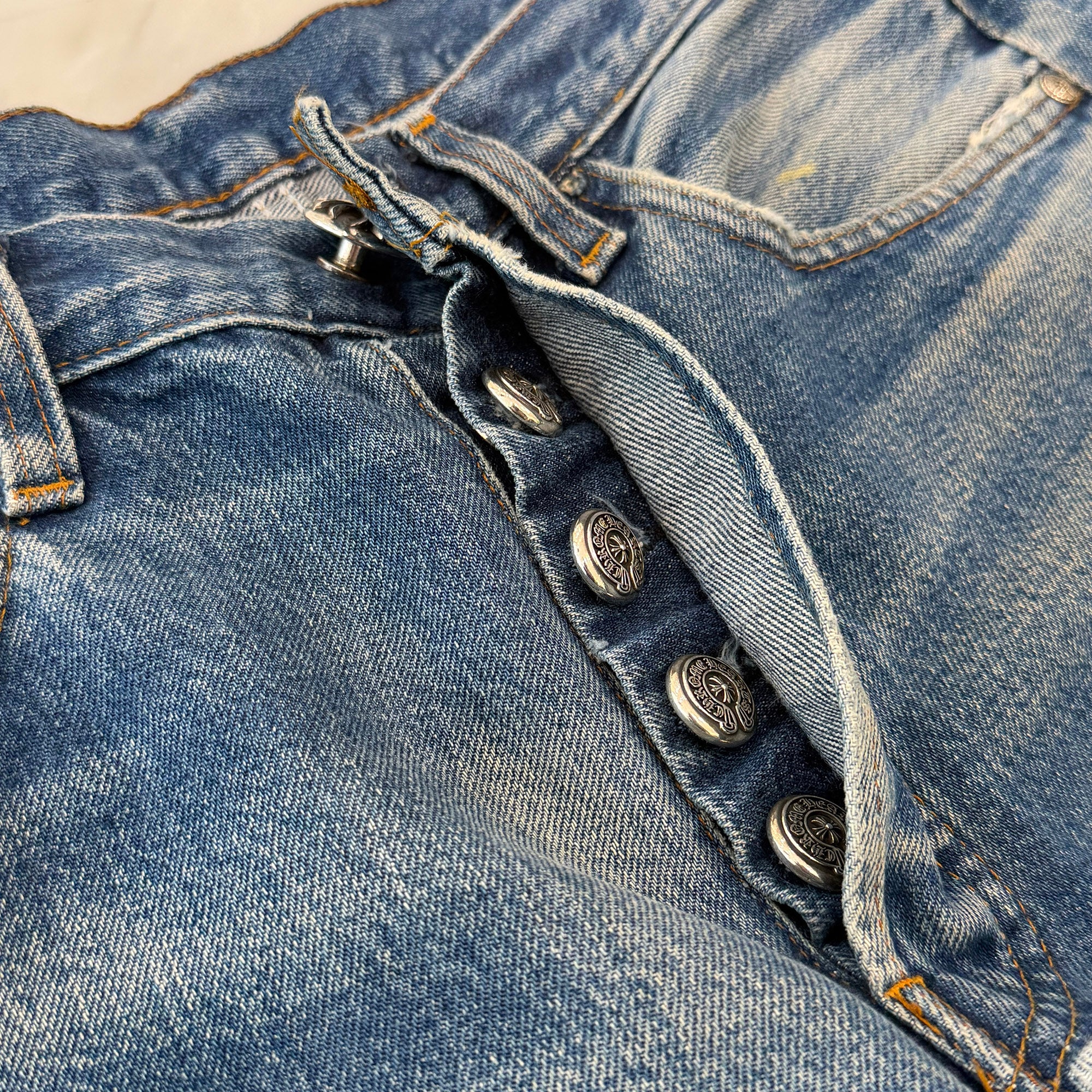 CHROME HEARTS × Levi's 501 VNTG Jeans Size 30 クロムハーツ × リーバイス 501 ヴィンテージ ジーンズ デニムパンツ サイズ30