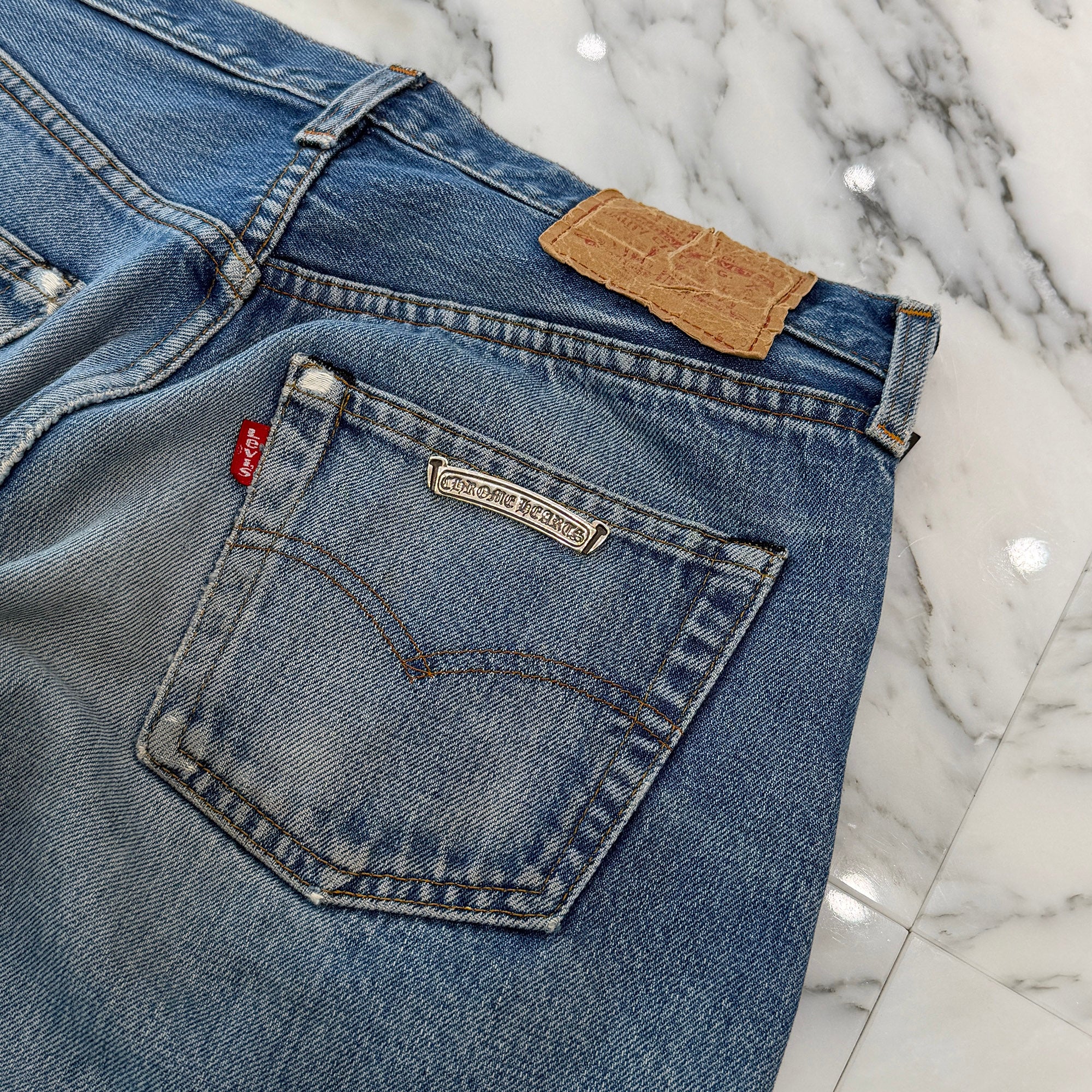 CHROME HEARTS × Levi's 501 VNTG Jeans Size 30 クロムハーツ × リーバイス 501 ヴィンテージ ジーンズ デニムパンツ サイズ30