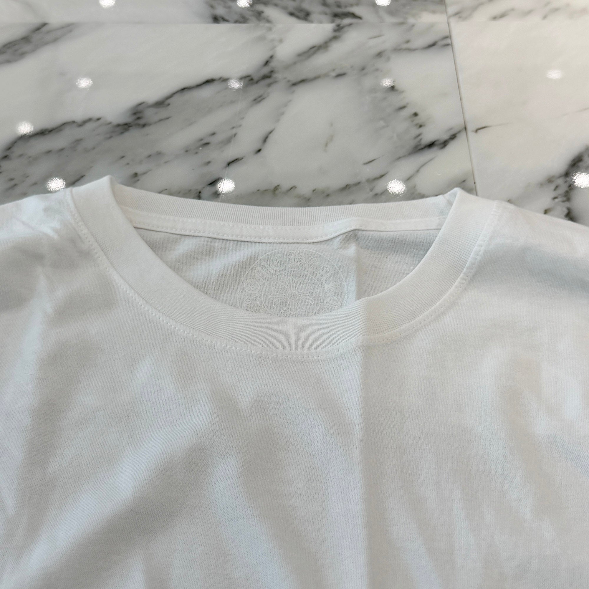 CHROME HEAR 2026SS ONLINE Limited Floral Cross Back Arch Logo USA Long Sleeve Tee Size XXL クロムハーツ オンライン限定 フローラルクロス バックアーチ ロゴ USA ロングスリーブ Tシャツ サイズXXL