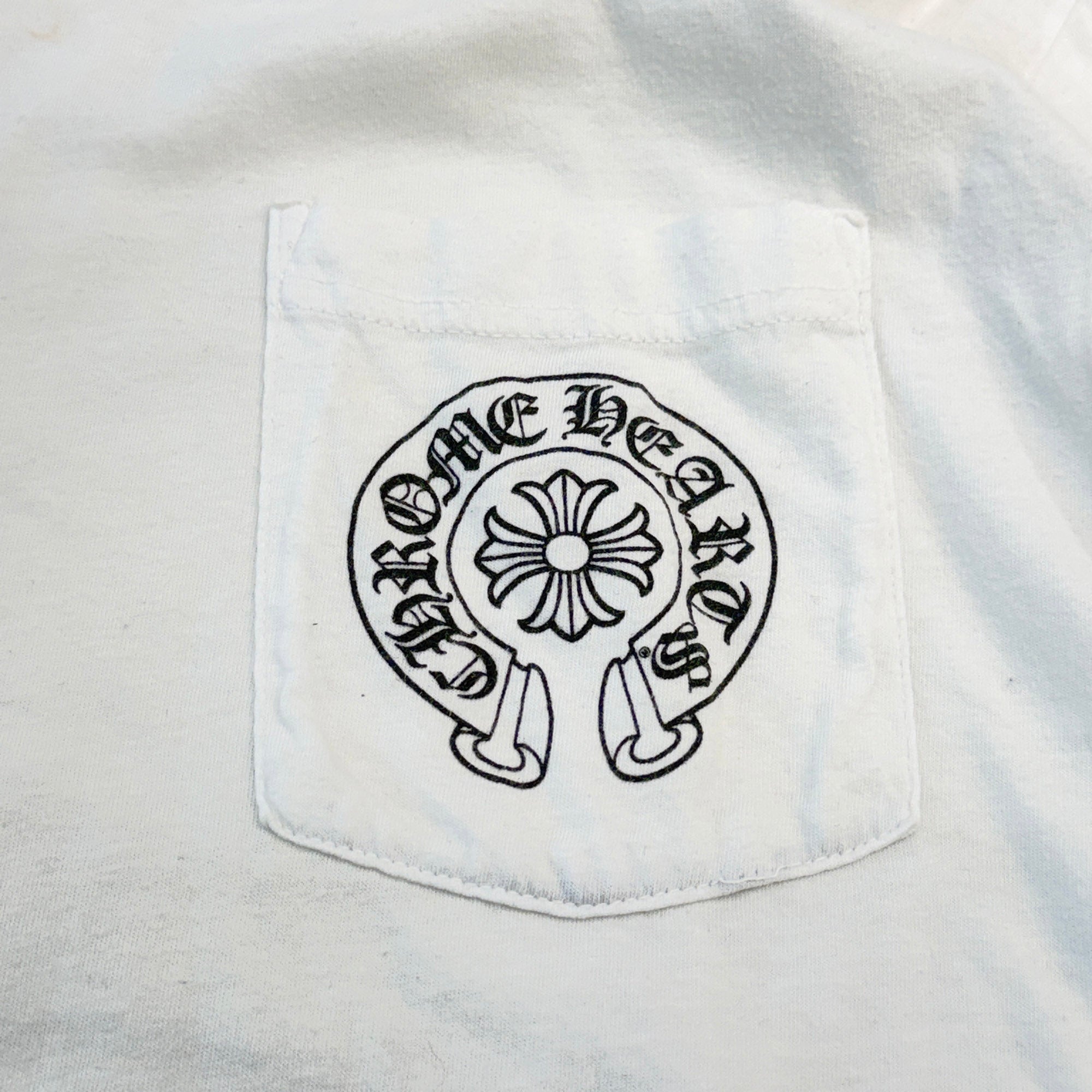 CHROME HEARTS Multi Color Horseshoe Long Sleeve Tee Size L クロムハーツ マルチカラー ホースシュー ロングスリーブ Tシャツ サイズL