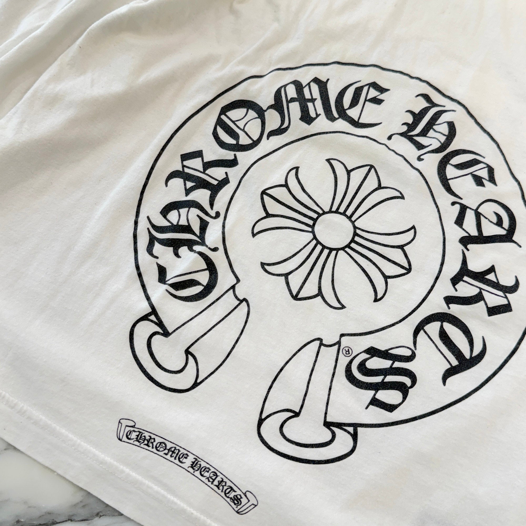 CHROME HEARTS Multi Color Horseshoe Long Sleeve Tee Size L クロムハーツ マルチカラー ホースシュー ロングスリーブ Tシャツ サイズL