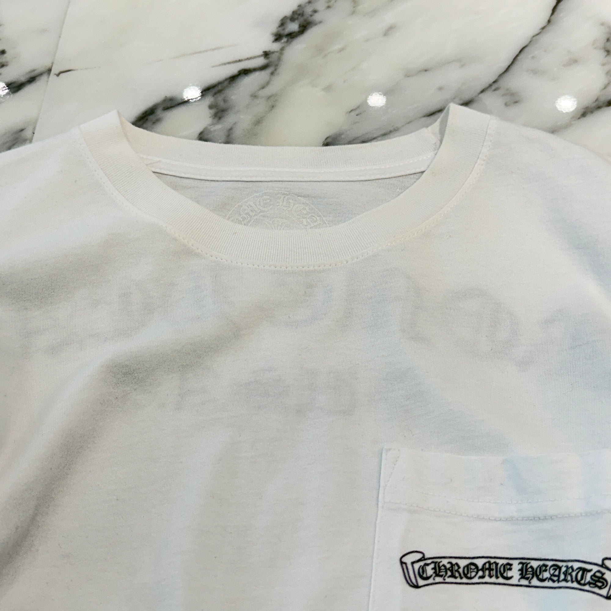CHROME HEARTS Back Arch Logo USA Long Sleeve Tee Size S クロムハーツ バックアーチロゴ USA ロングスリーブTシャツ サイズS