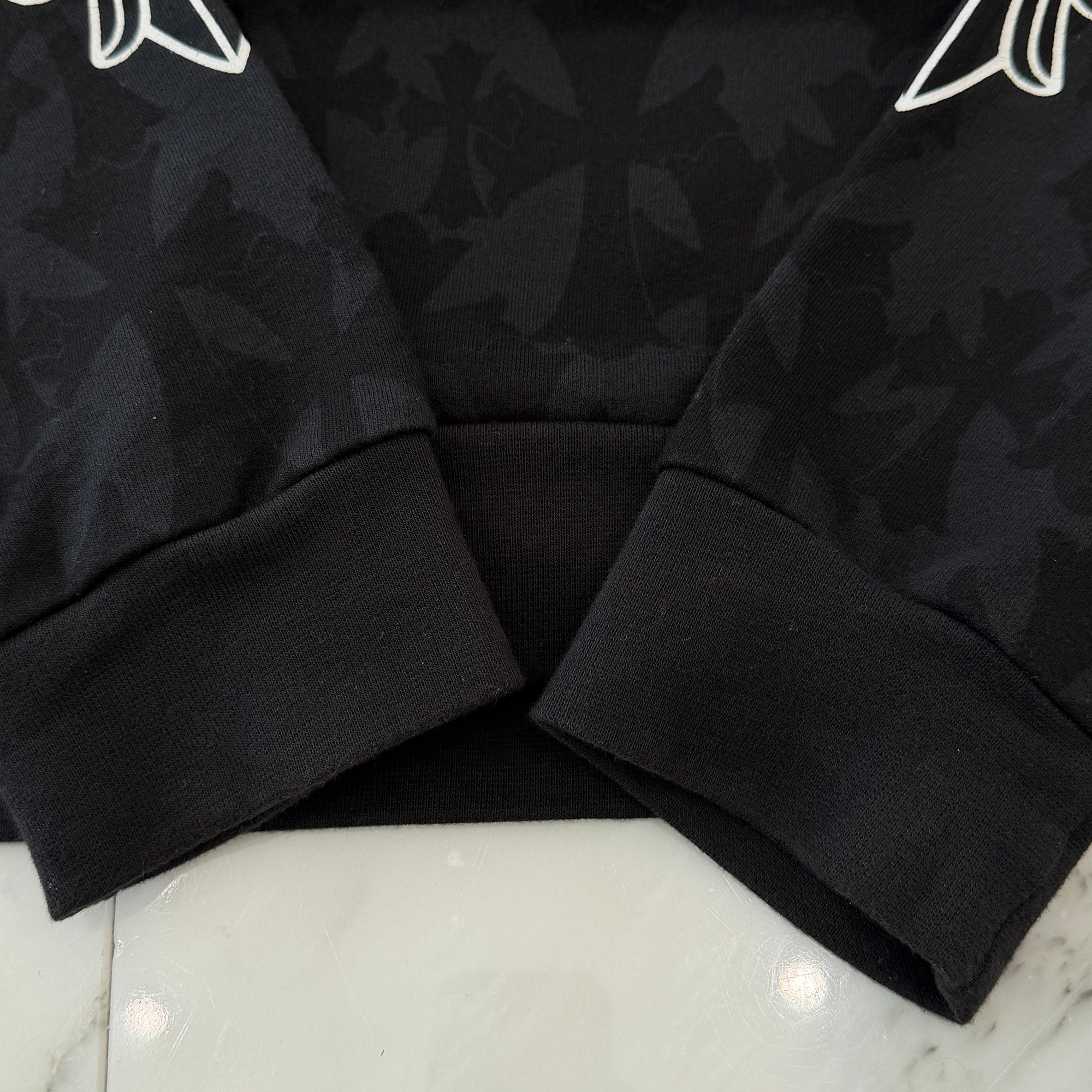 CHROME HEARTS 2024SS Graveyard Cemetery Cross Pullover Hoodie Size L クロムハーツ グレイブヤード セメタリークロス プルオーバーフーディ サイズL