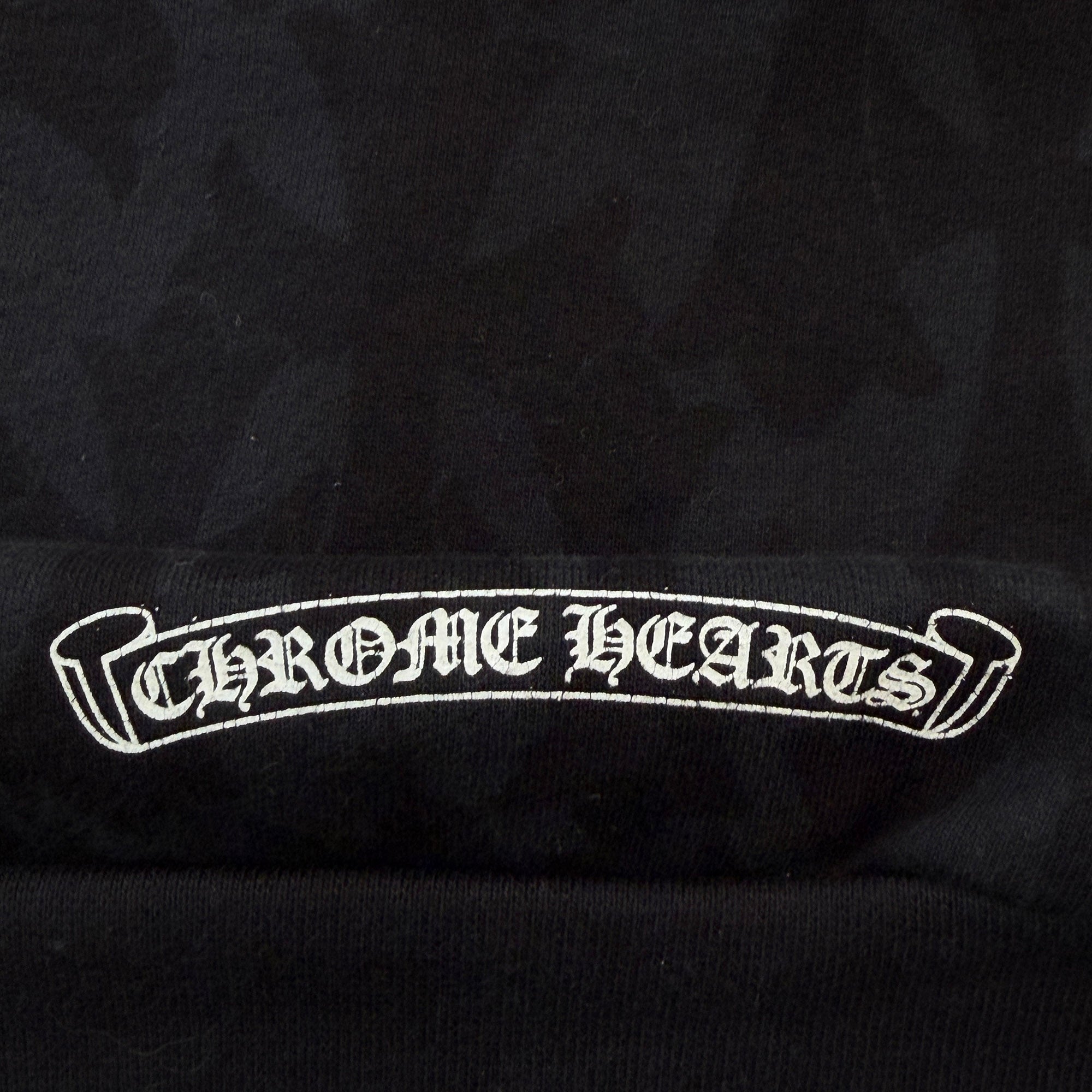 CHROME HEARTS 2024SS Graveyard Cemetery Cross Pullover Hoodie Size L クロムハーツ グレイブヤード セメタリークロス プルオーバーフーディ サイズL