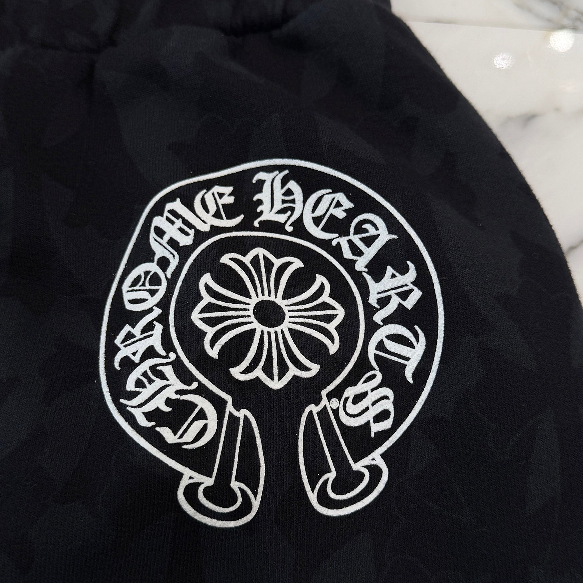 CHROME HEARTS 2024SS Graveyard Cemetery Cross Half Pants Size M クロムハーツ グレイブヤード セメタリークロス ハーフパンツ サイズM