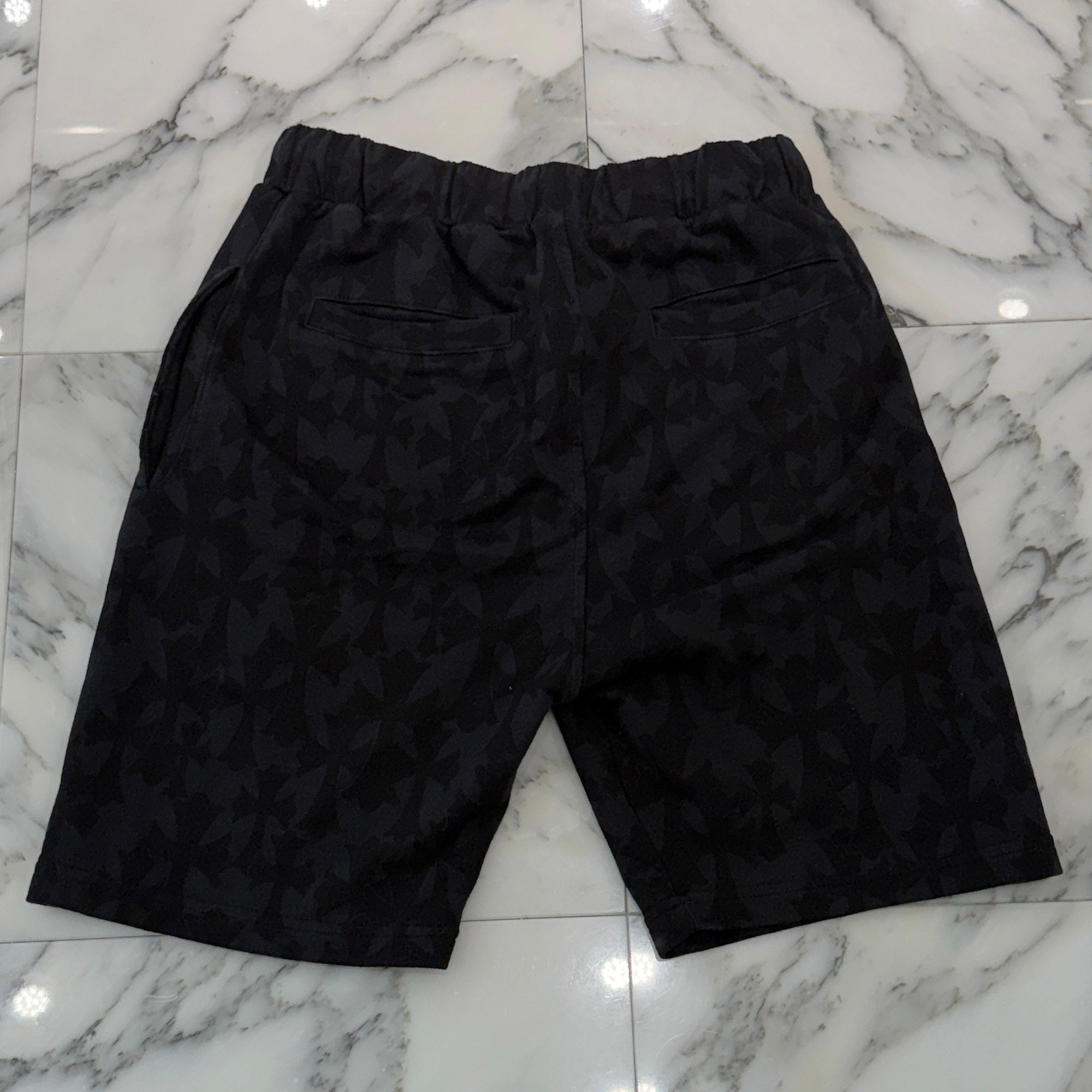 CHROME HEARTS 2024SS Graveyard Cemetery Cross Half Pants Size M クロムハーツ グレイブヤード セメタリークロス ハーフパンツ サイズM
