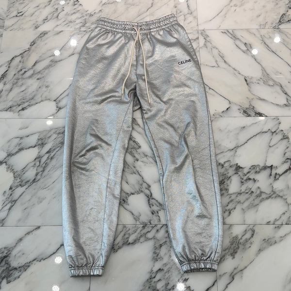 CELINE 2021SS Logo Embroidery Sweat Long Pants 2Z031684O セリーヌ ロゴ刺繍 スウェットロングパンツ